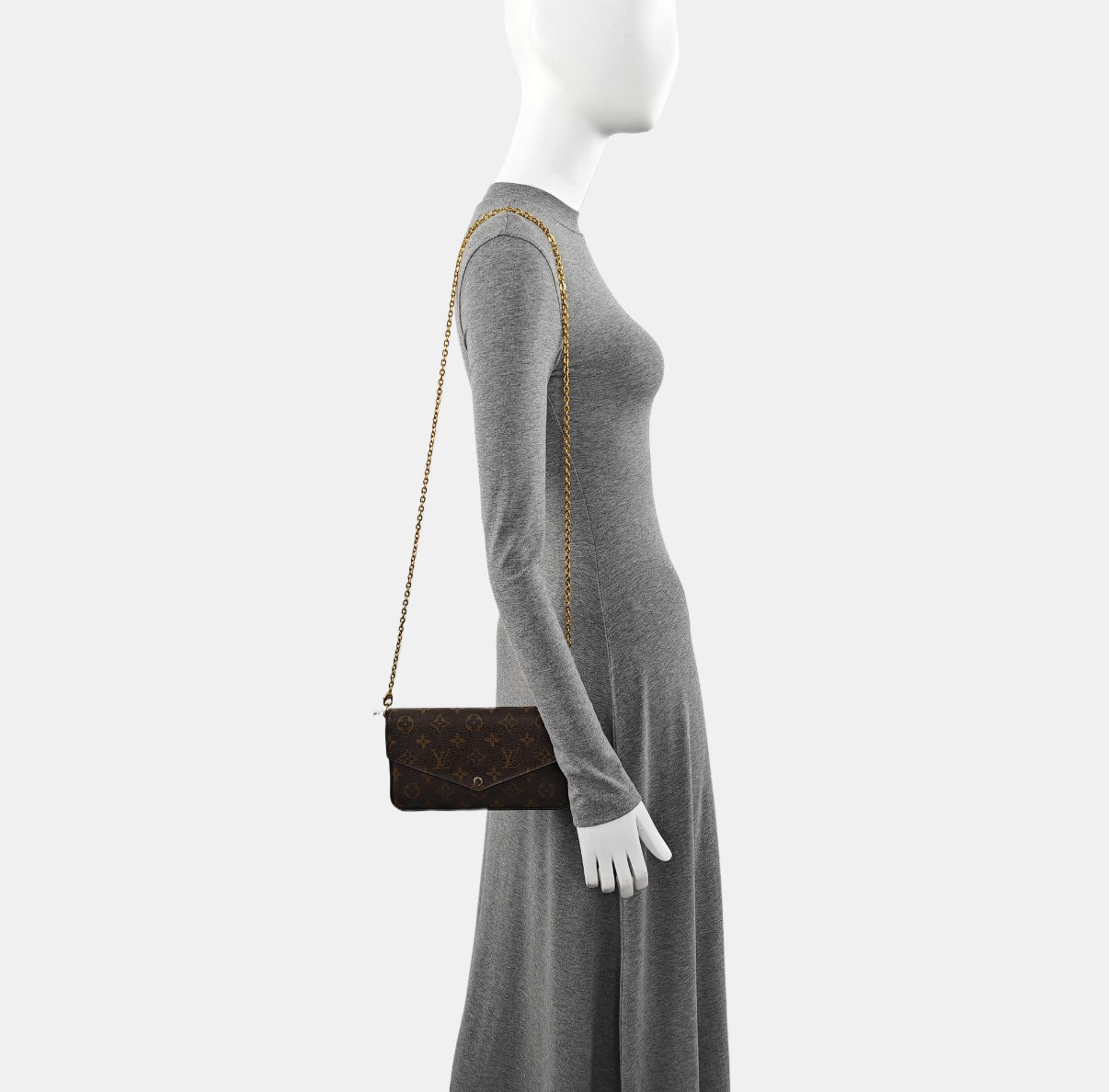 Louis Vuitton - Félicie - Synthetic - Brown - (mini)