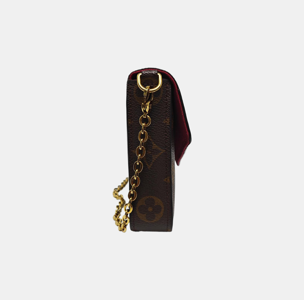 Louis Vuitton - Félicie - Synthetic - Brown - (mini)