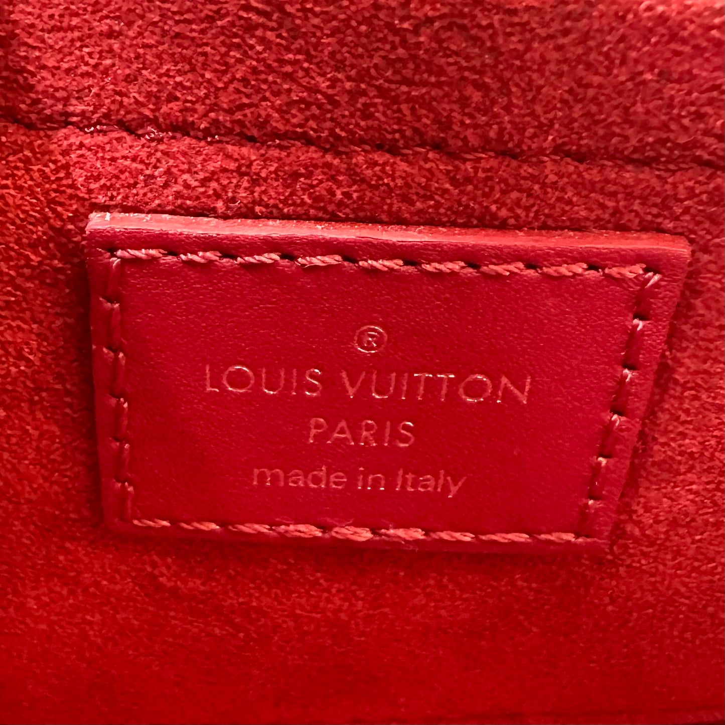 Louis Vuitton - Fiorito - Leather - Red