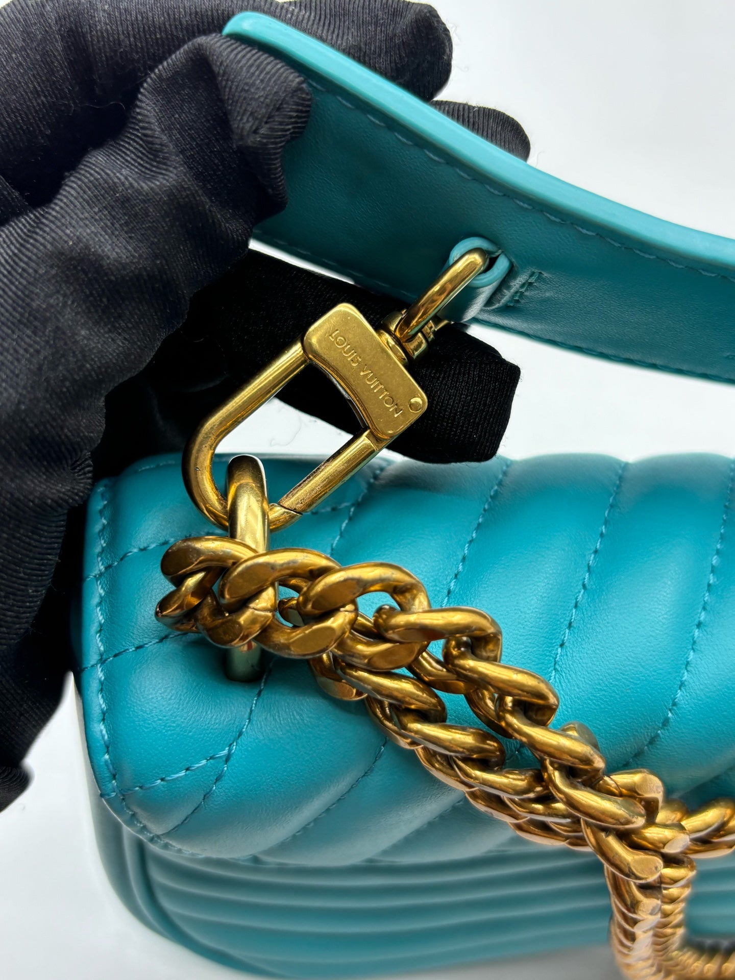 Louis Vuitton - Fiorito - Leather - Blue - (mini)