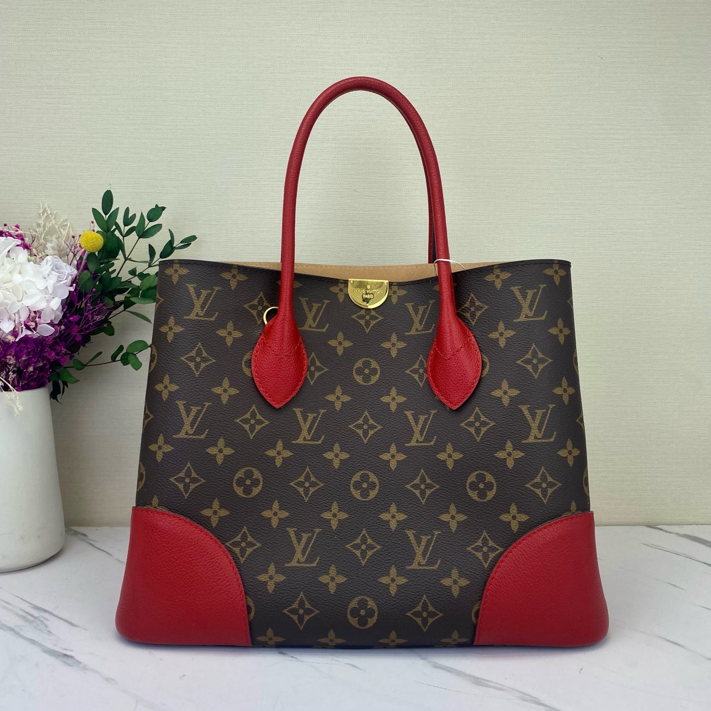 Louis Vuitton - Flandrin - Leather - Red - (medium)