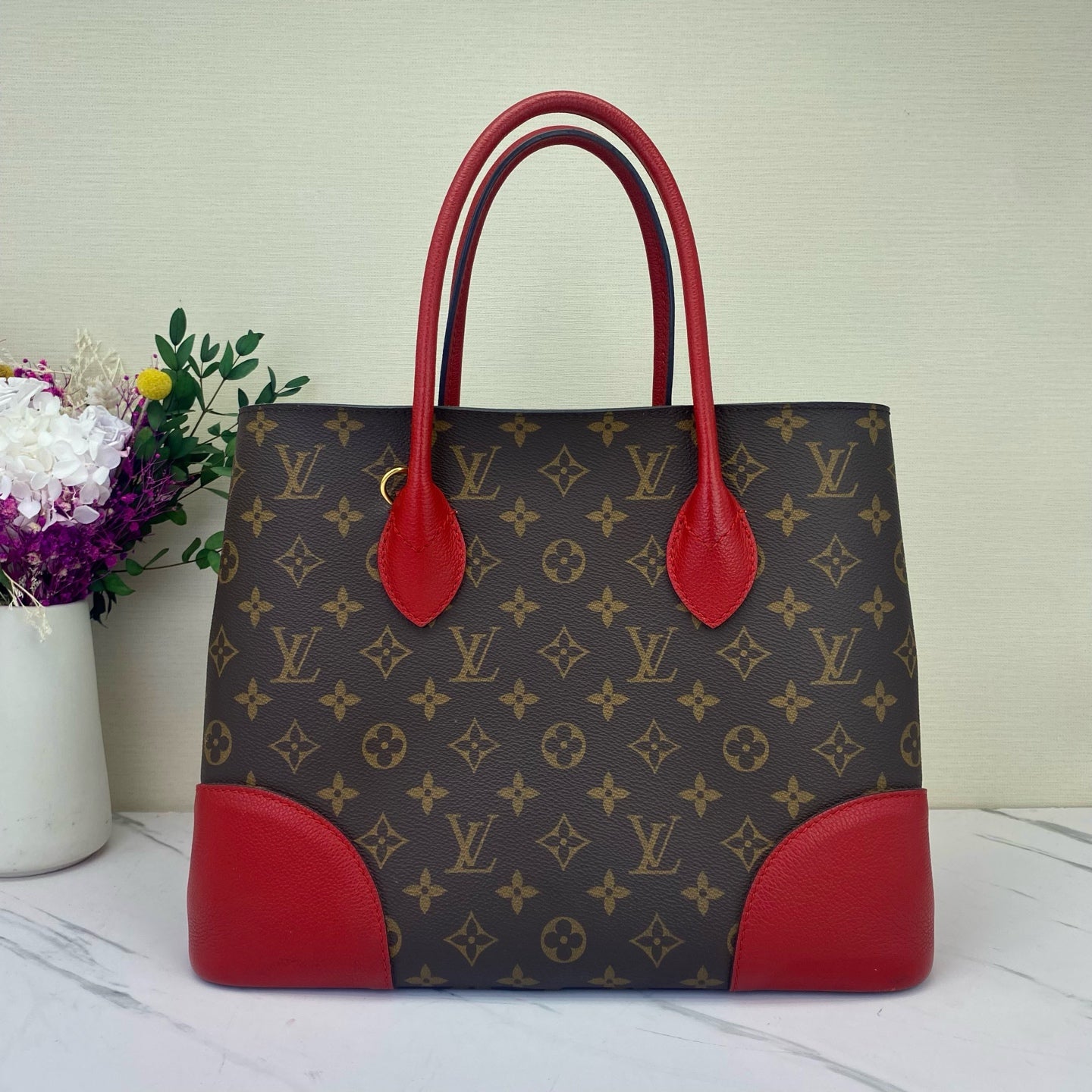 Louis Vuitton - Flandrin - Leather - Red - (medium)