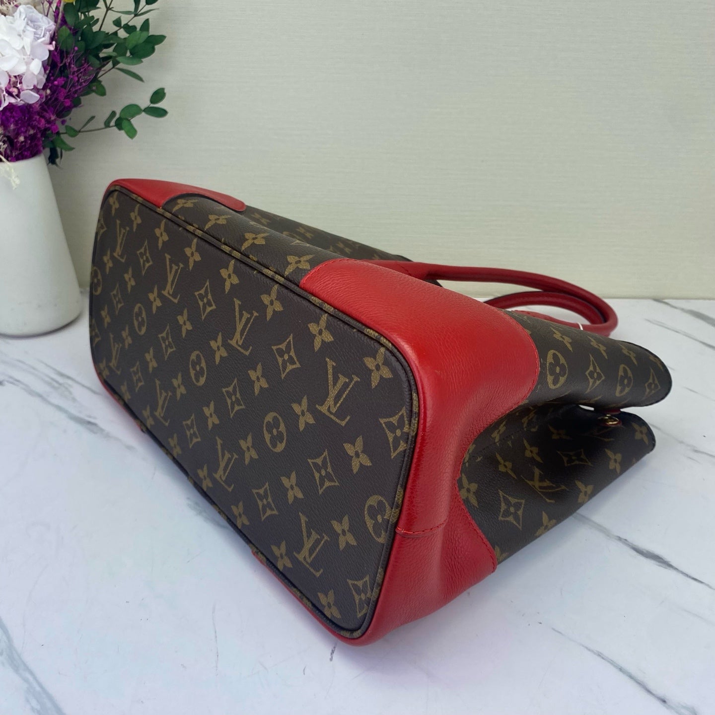Louis Vuitton - Flandrin - Leather - Red - (medium)