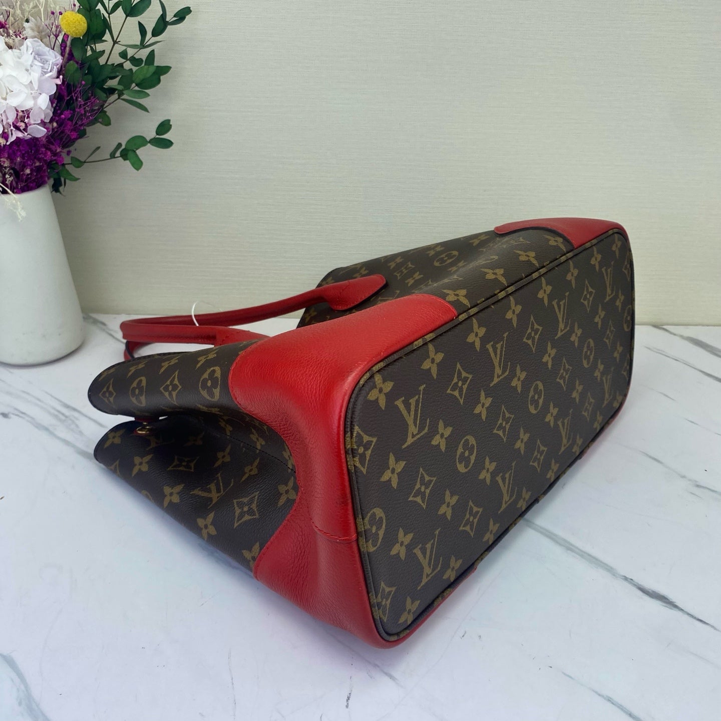 Louis Vuitton - Flandrin - Leather - Red - (medium)