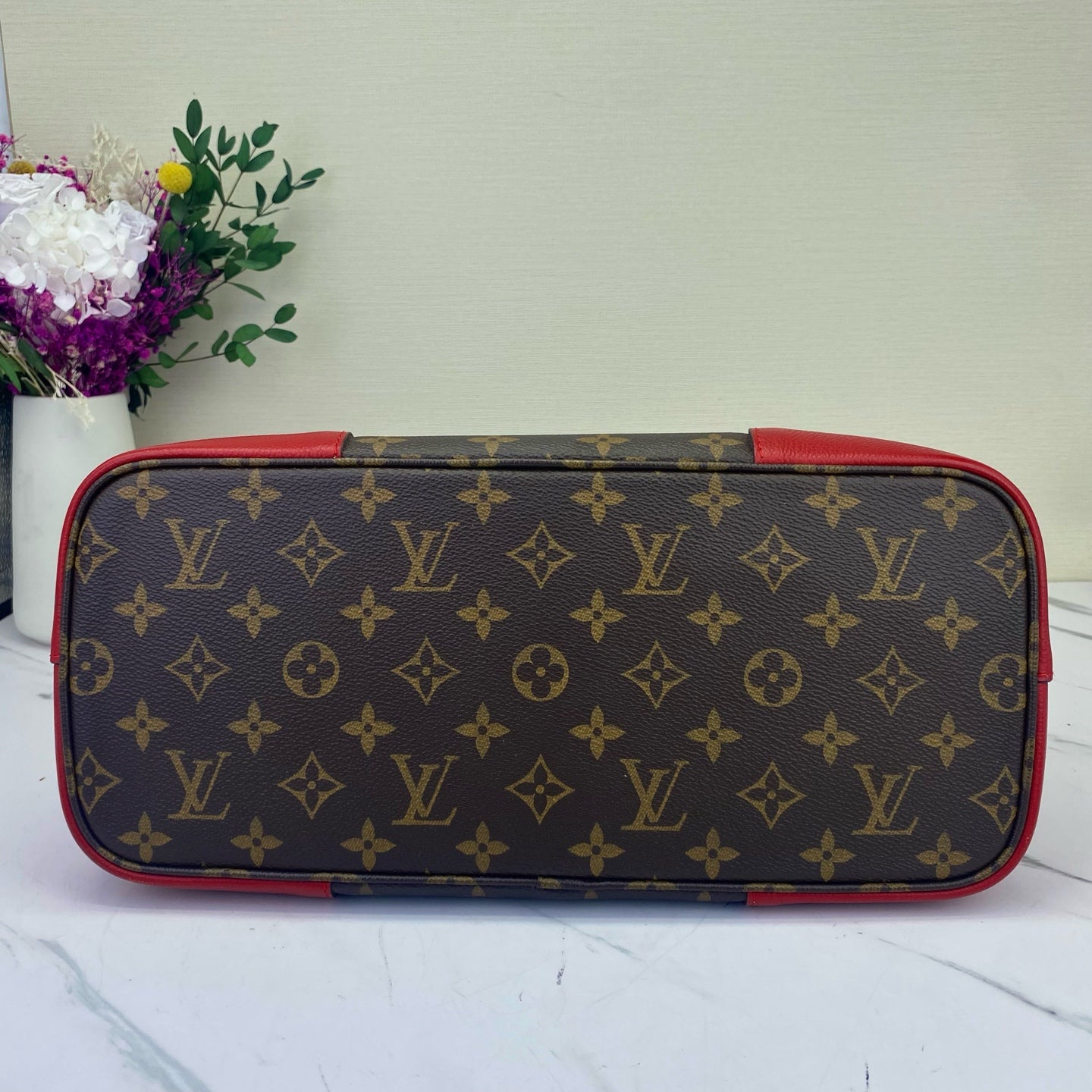 Louis Vuitton - Flandrin - Leather - Red - (medium)