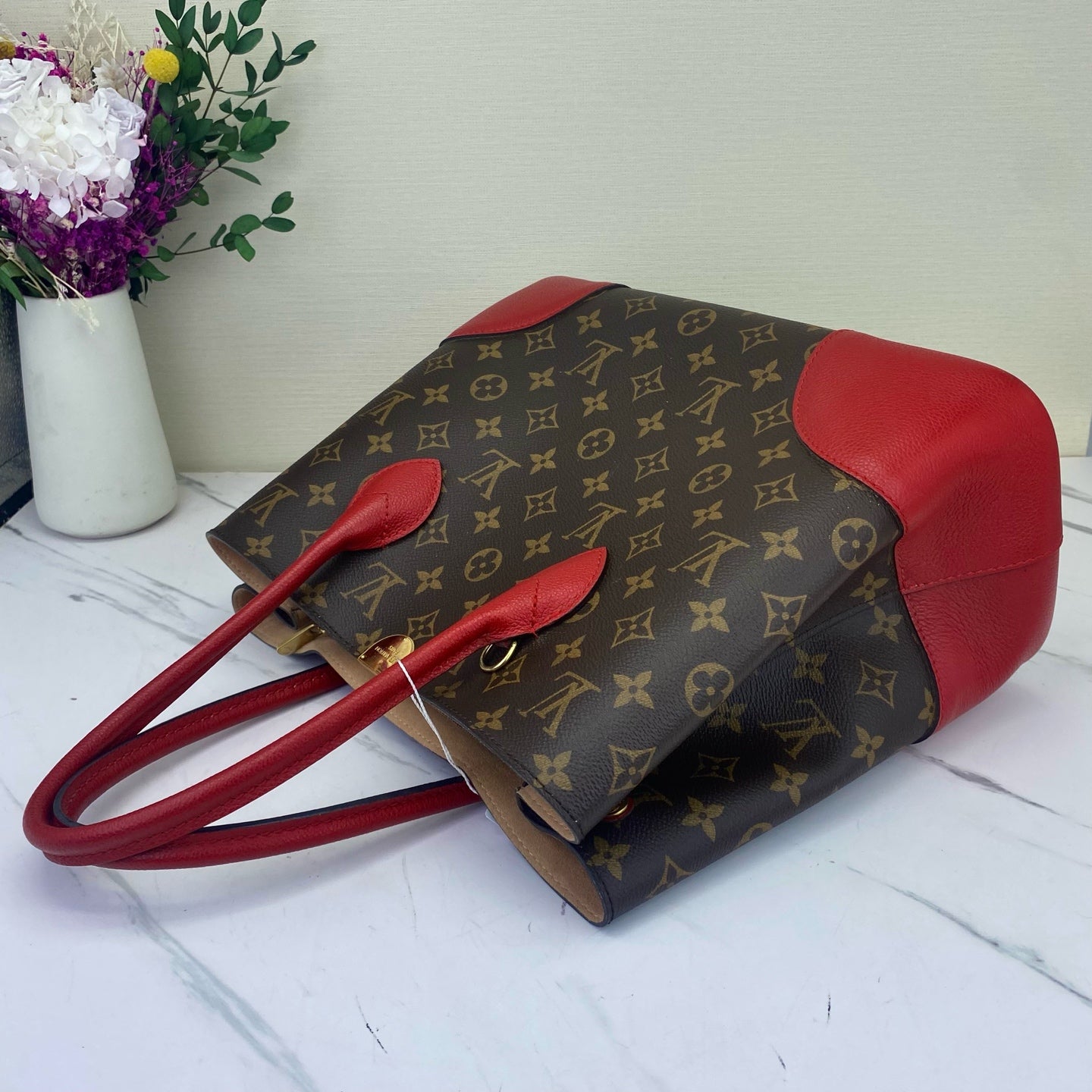 Louis Vuitton - Flandrin - Leather - Red - (medium)
