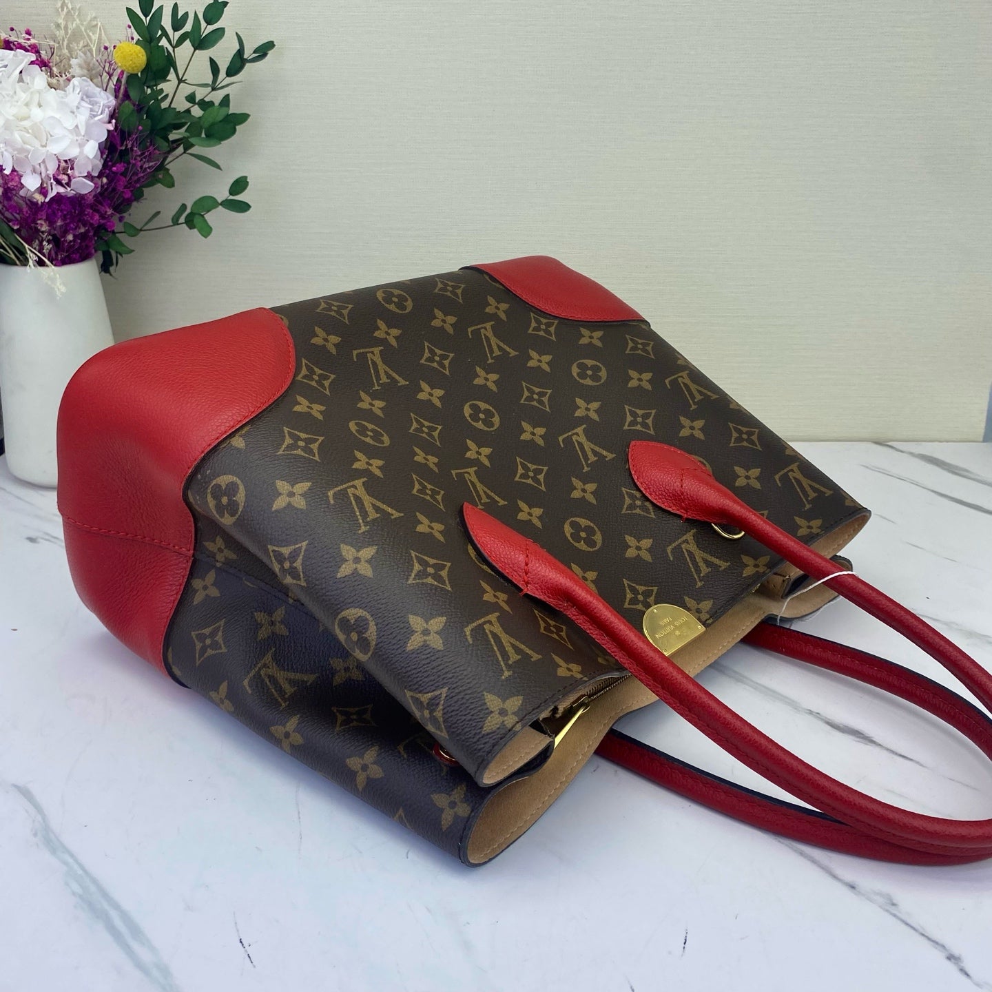 Louis Vuitton - Flandrin - Leather - Red - (medium)