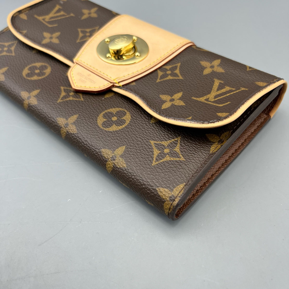 Louis Vuitton - Flap Wallet - Leather - Brown - (small)