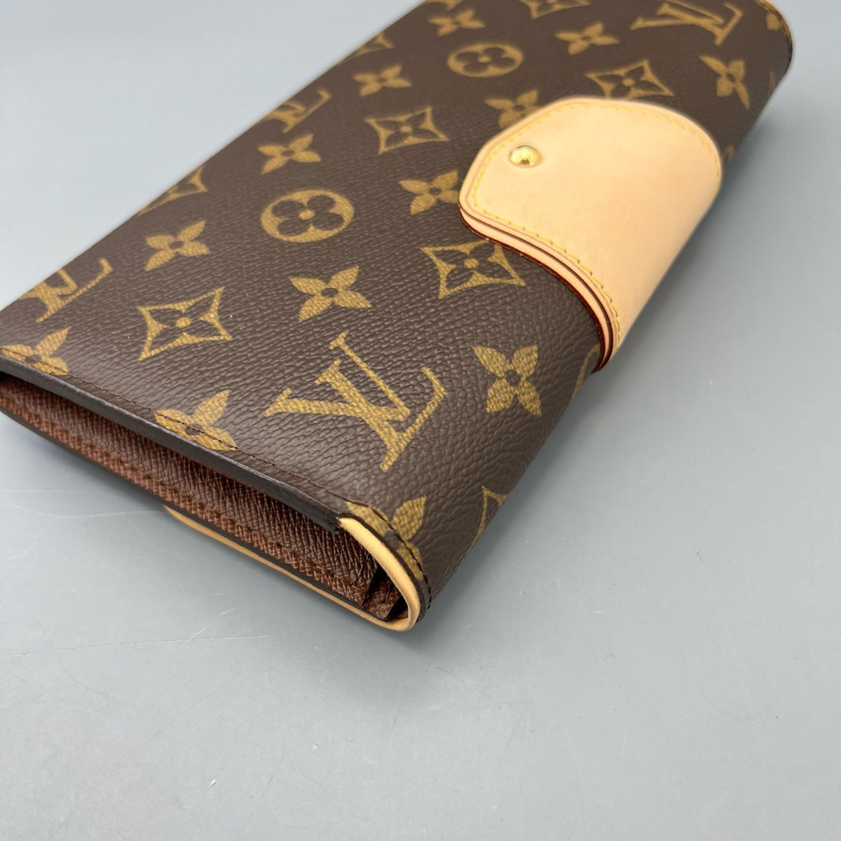 Louis Vuitton - Flap Wallet - Leather - Brown - (small)