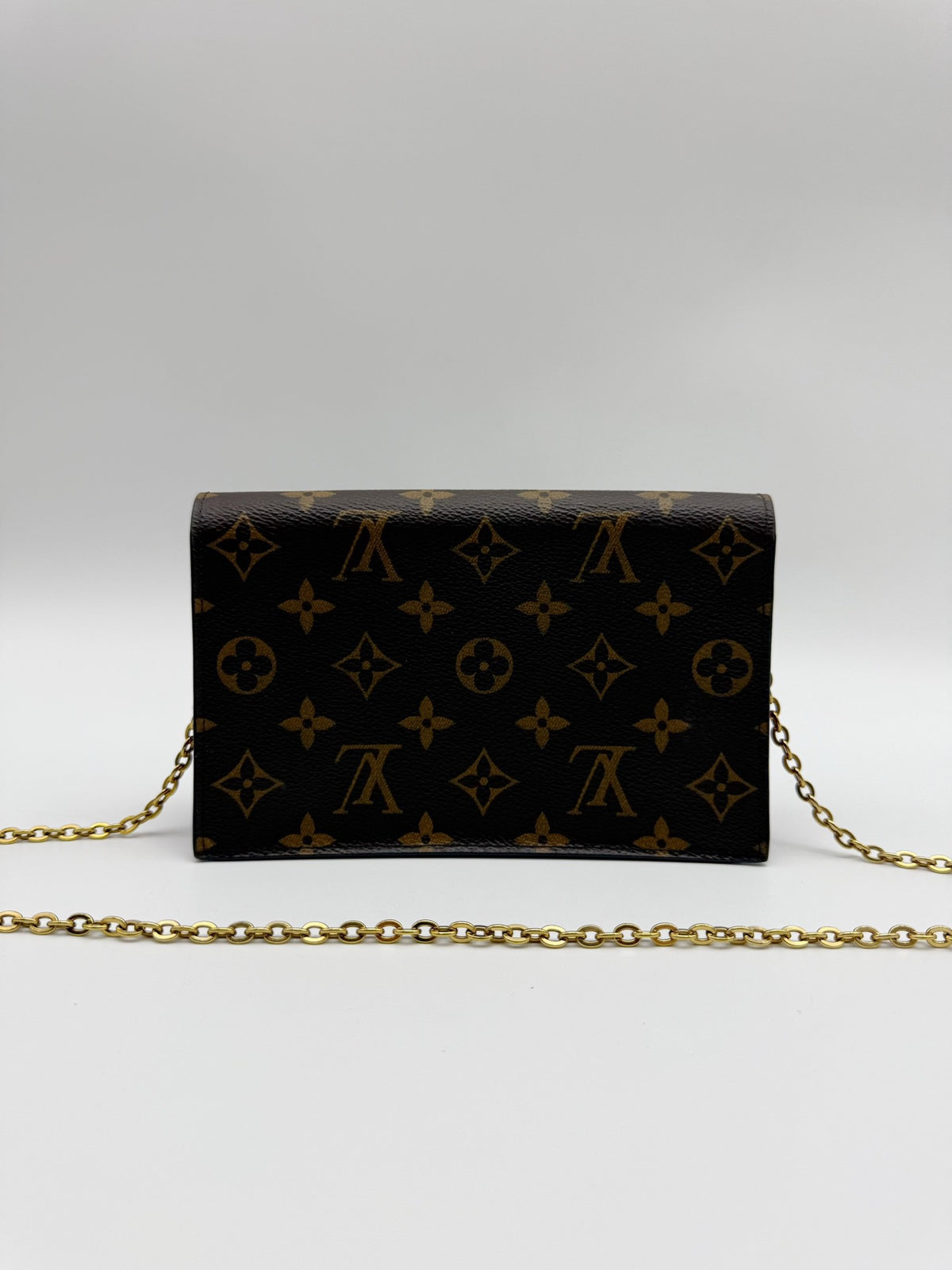 Louis Vuitton - Flore Chain Wallet - Cloth - Multicolour - (small)