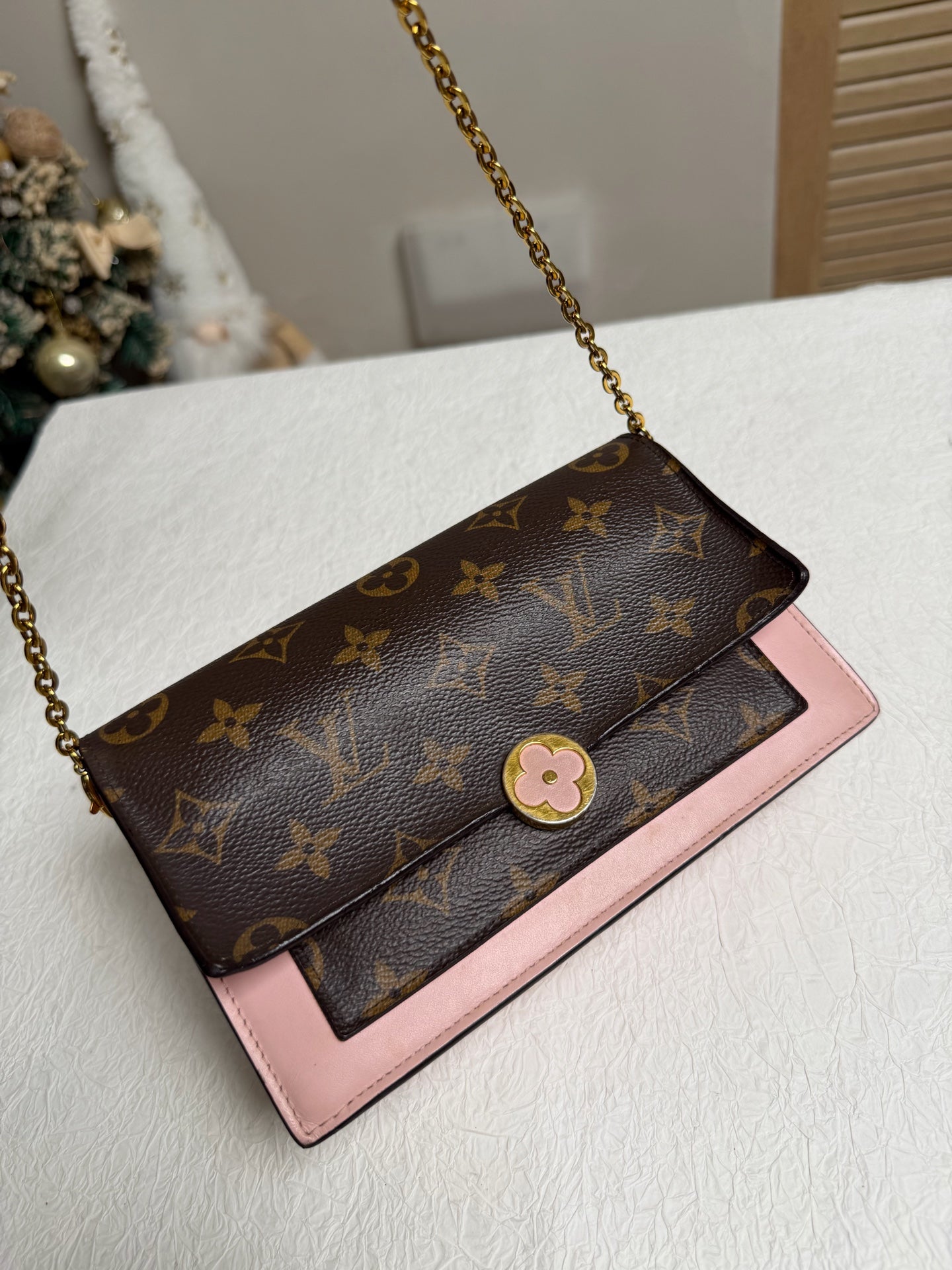 Louis Vuitton - Flore WOC - Leather - Pink - (mini)