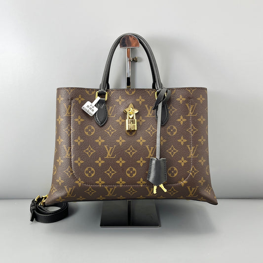 Louis Vuitton - Flower Tote - Synthetic - Brown - (medium)
