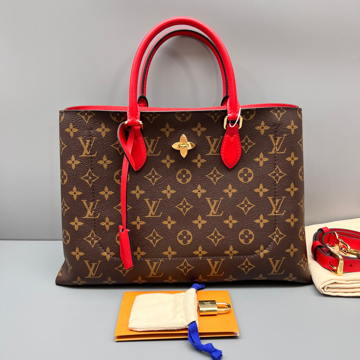 Louis Vuitton - Flower Tote - Synthetic - Multicolour - (medium)
