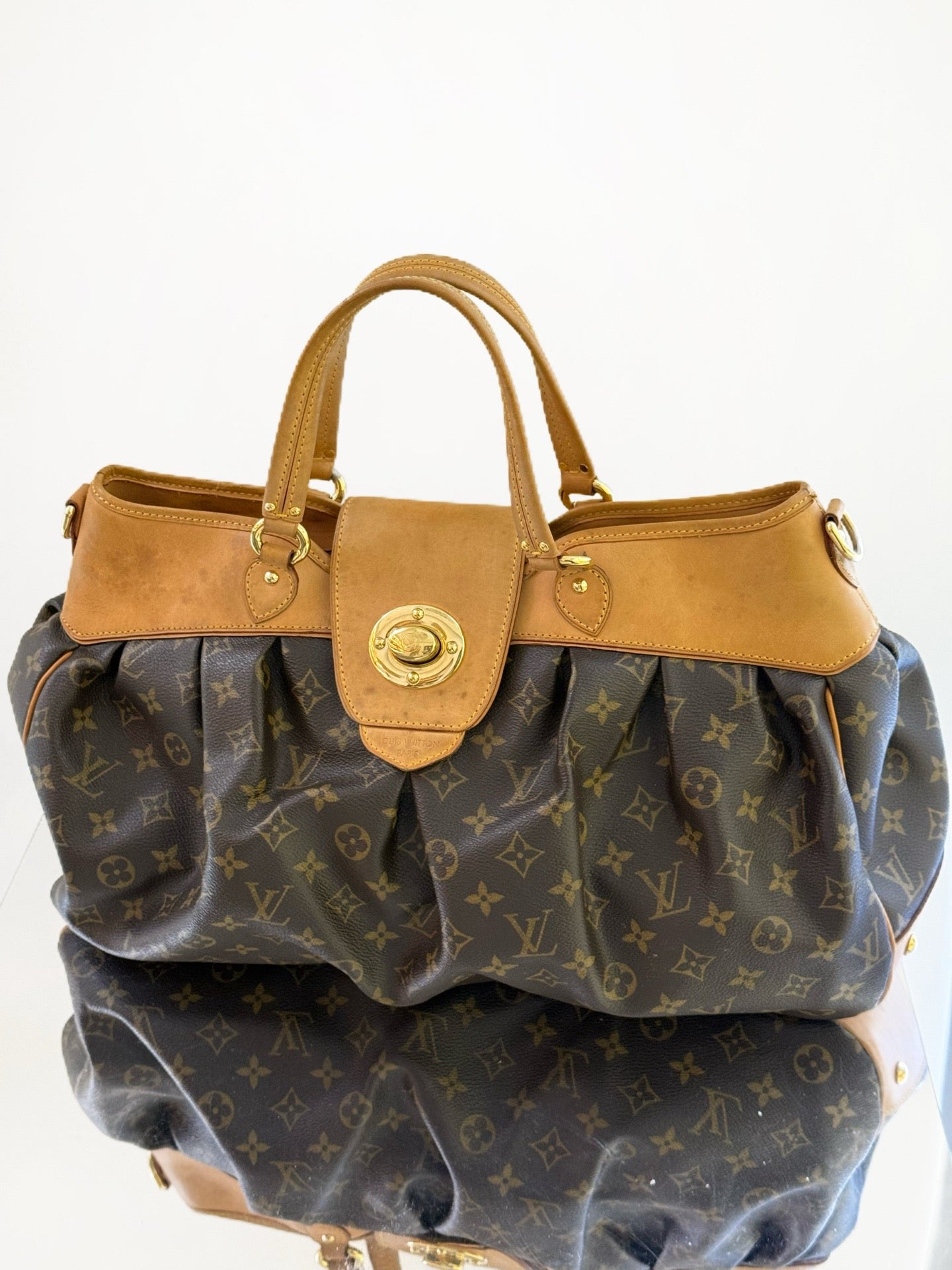 Louis Vuitton - Boetie - Monogram coated canvas with Vachetta leather trim - Brown - (Large)