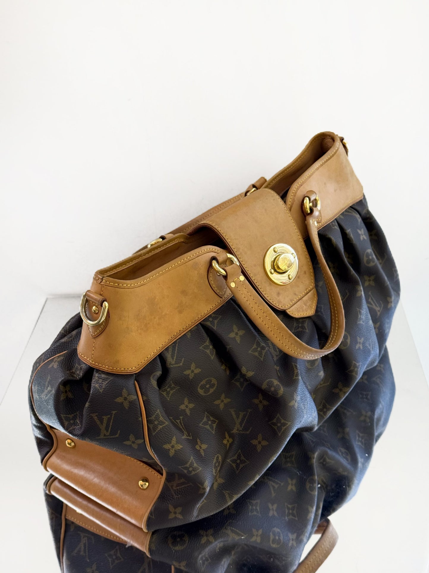 Louis Vuitton - Boetie - Monogram coated canvas with Vachetta leather trim - Brown - (Large)