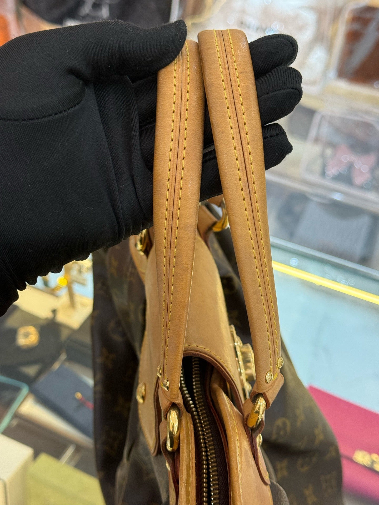 Louis Vuitton - Boetie - Monogram coated canvas with Vachetta leather trim - Brown - (Large)