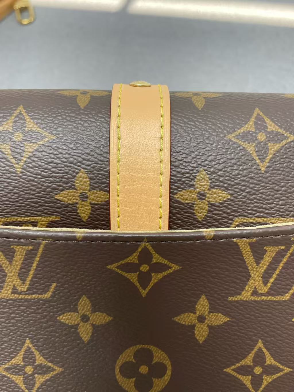 Louis Vuitton - Gemini - Monogram coated canvas with natural cowhide leather trim - Brown - (Mini)