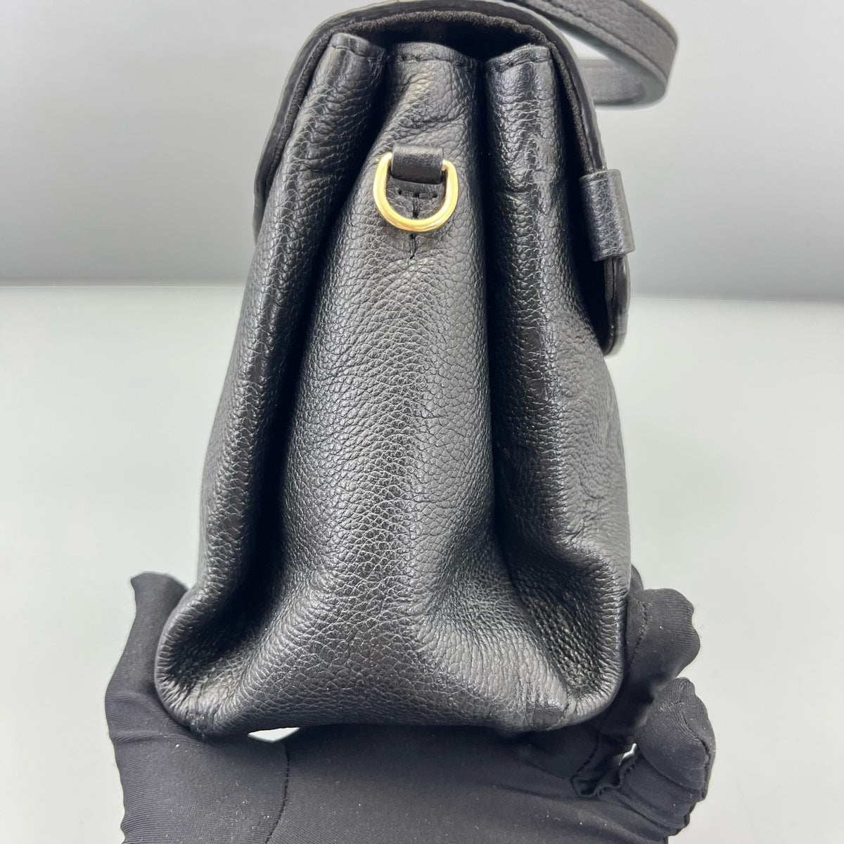 Louis Vuitton - George - Leather - Black - (small)