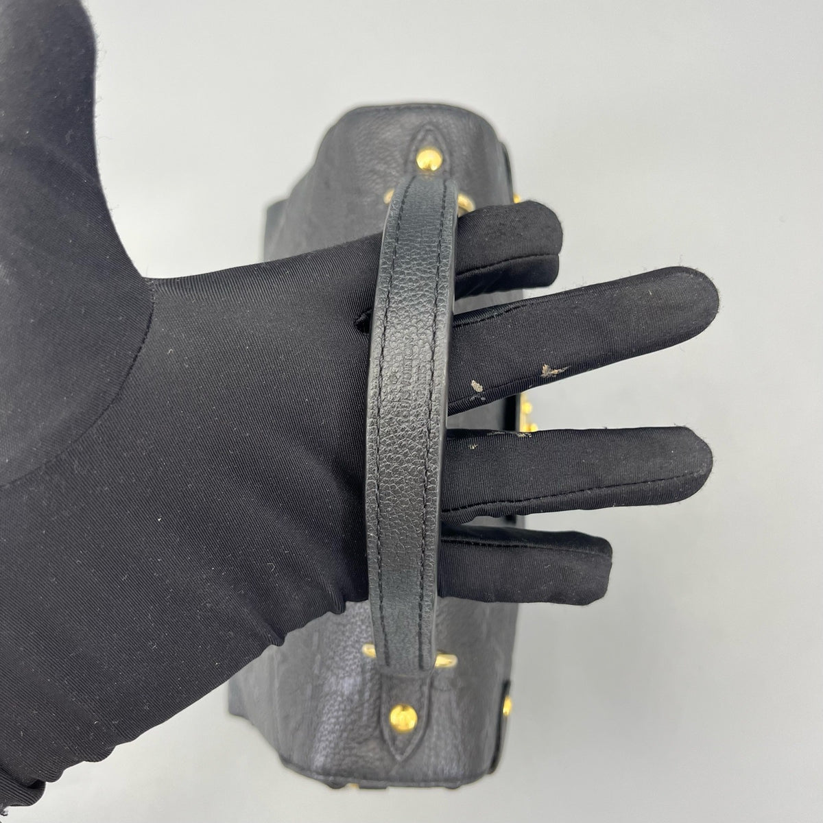Louis Vuitton - George - Leather - Black - (small)