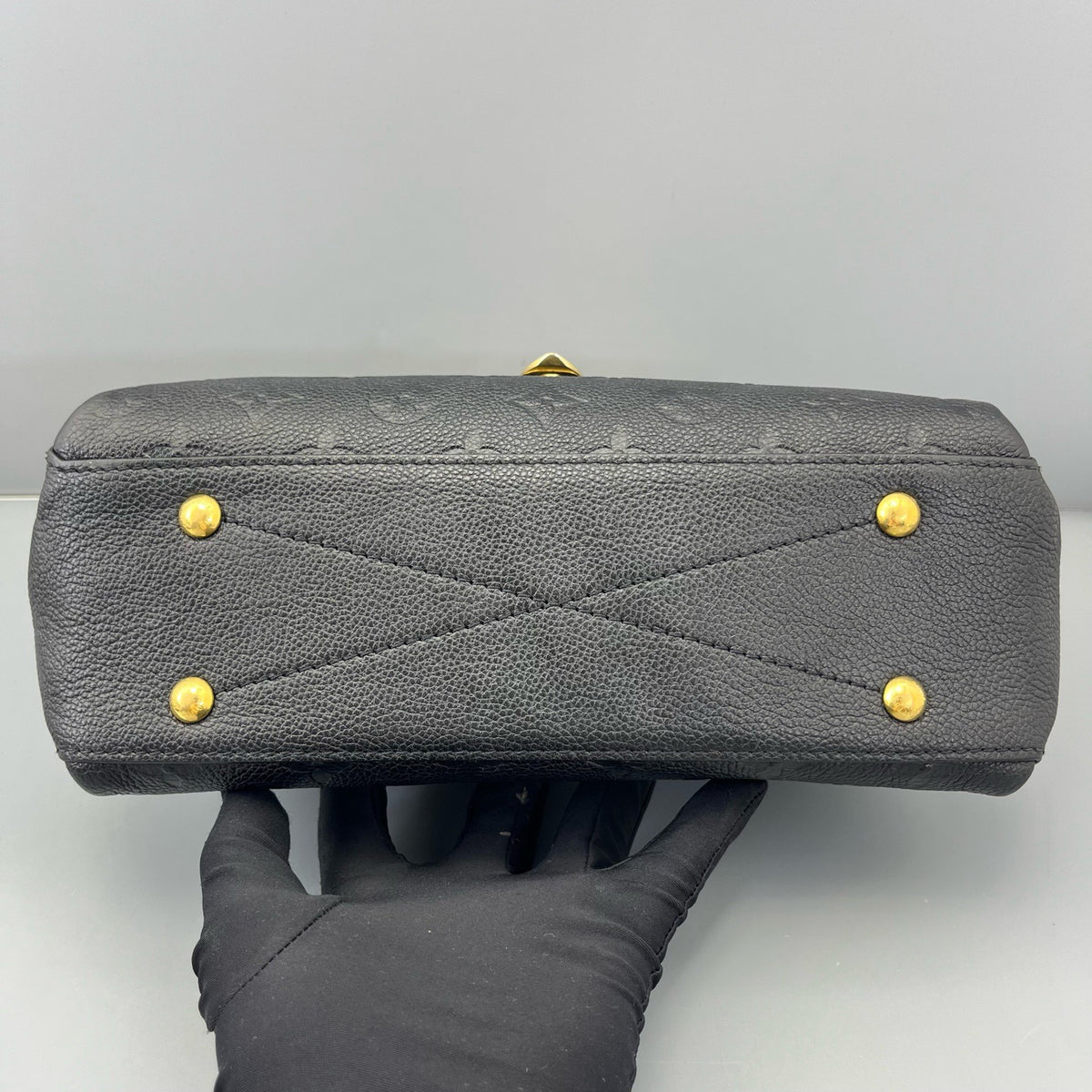 Louis Vuitton - George - Leather - Black - (small)