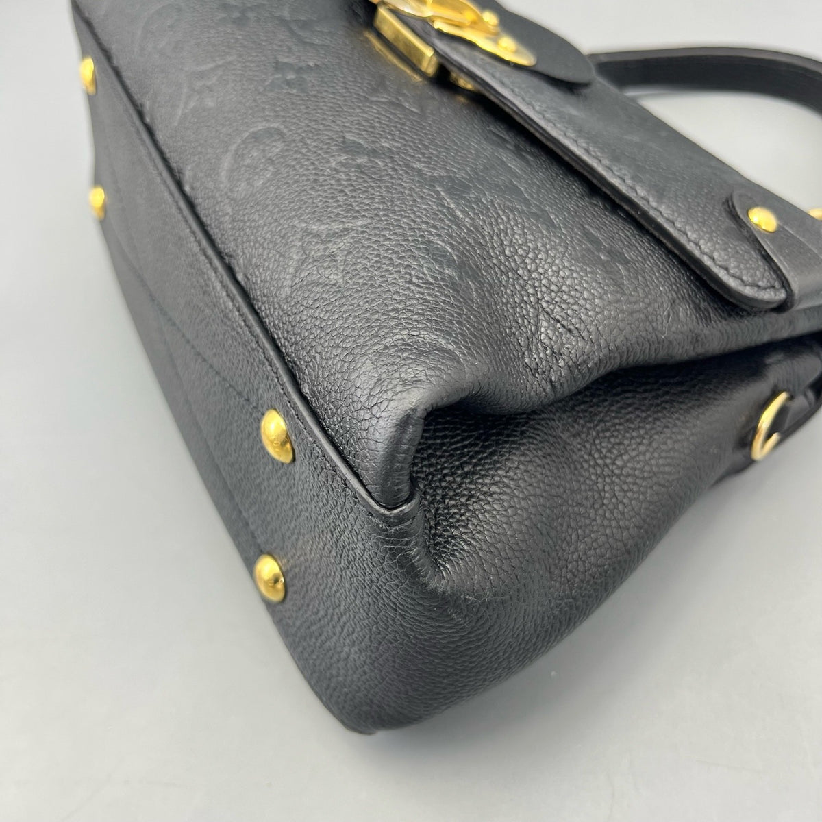 Louis Vuitton - George - Leather - Black - (small)