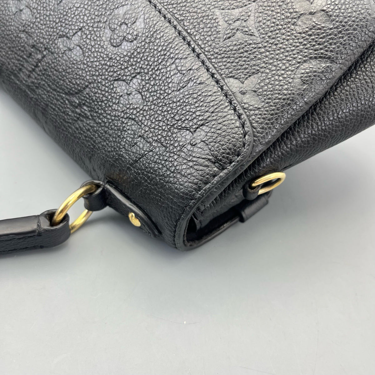 Louis Vuitton - George - Leather - Black - (small)