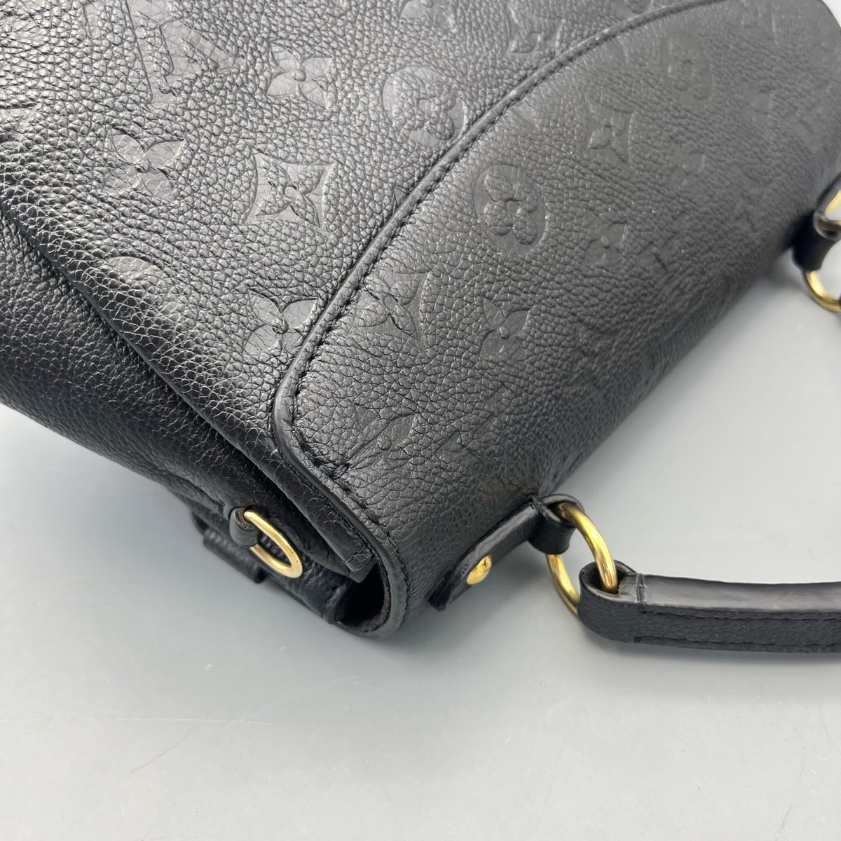 Louis Vuitton - George - Leather - Black - (small)