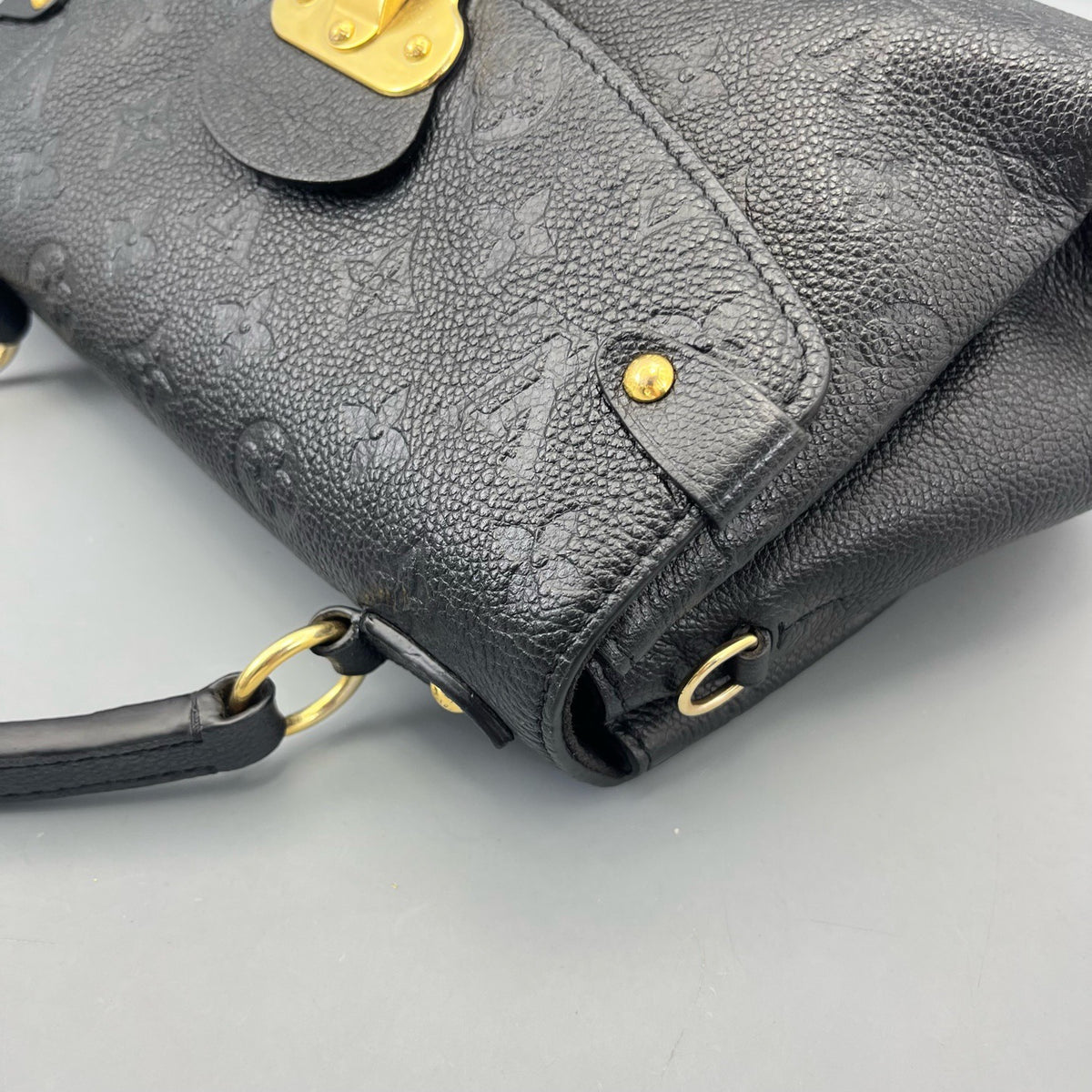 Louis Vuitton - George - Leather - Black - (small)