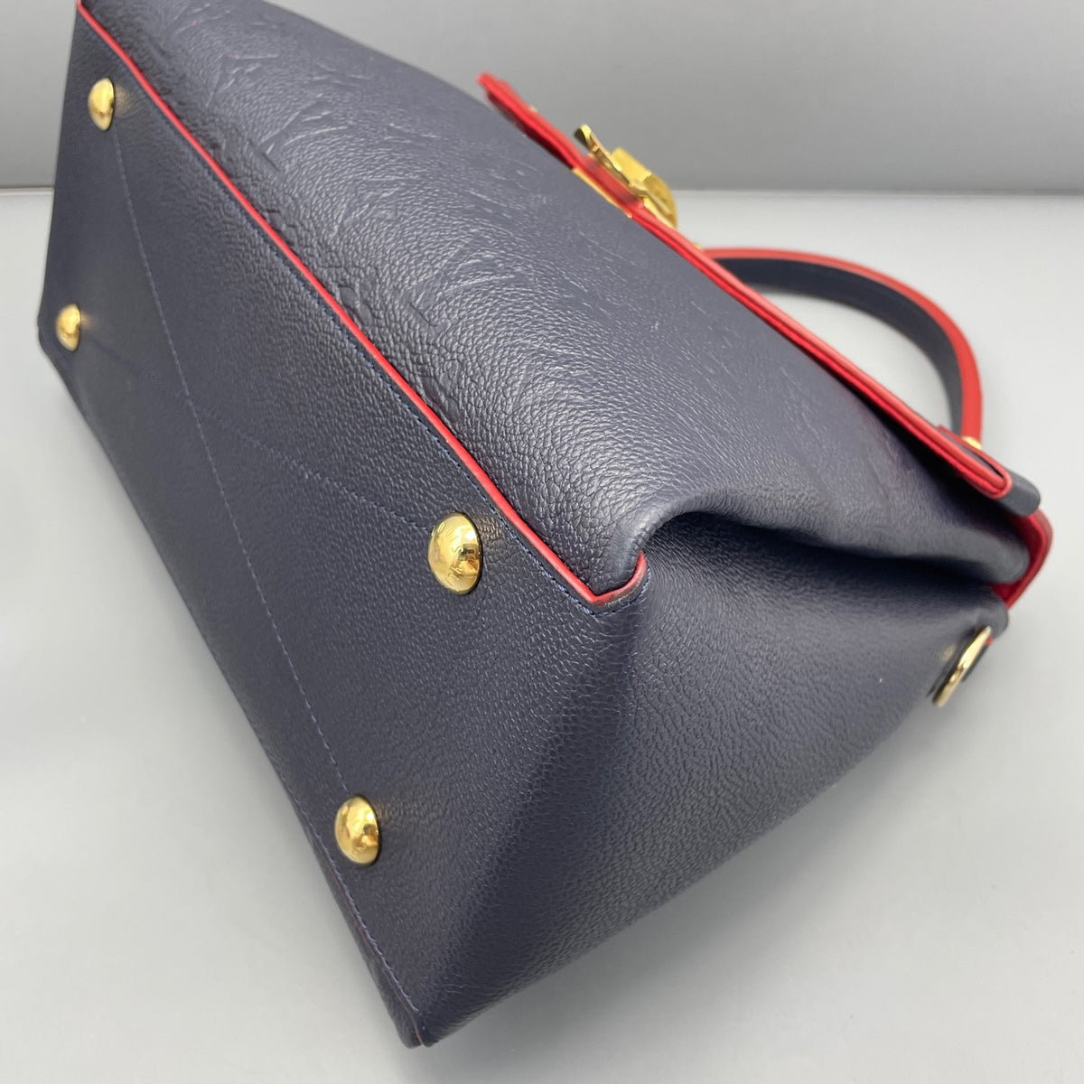 Louis Vuitton - George - Leather - Blue - (medium)