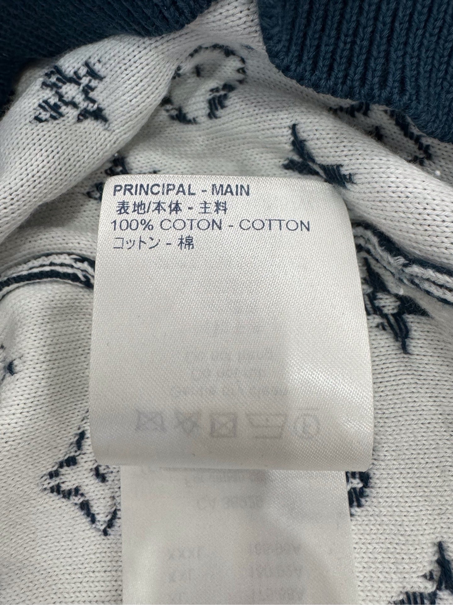 Louis Vuitton - Gradient Monogram Long-Sleeve Sweatshirt - Cotton - Blue - (XXL)