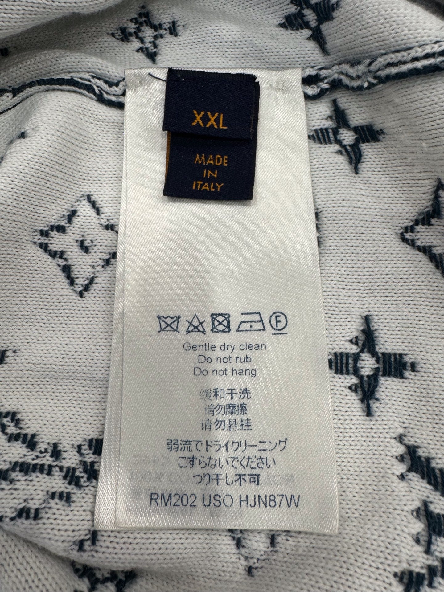 Louis Vuitton - Gradient Monogram Long-Sleeve Sweatshirt - Cotton - Blue - (XXL)