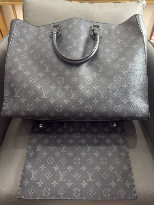 Louis Vuitton - Grand Sac - Leather - Black - (large)