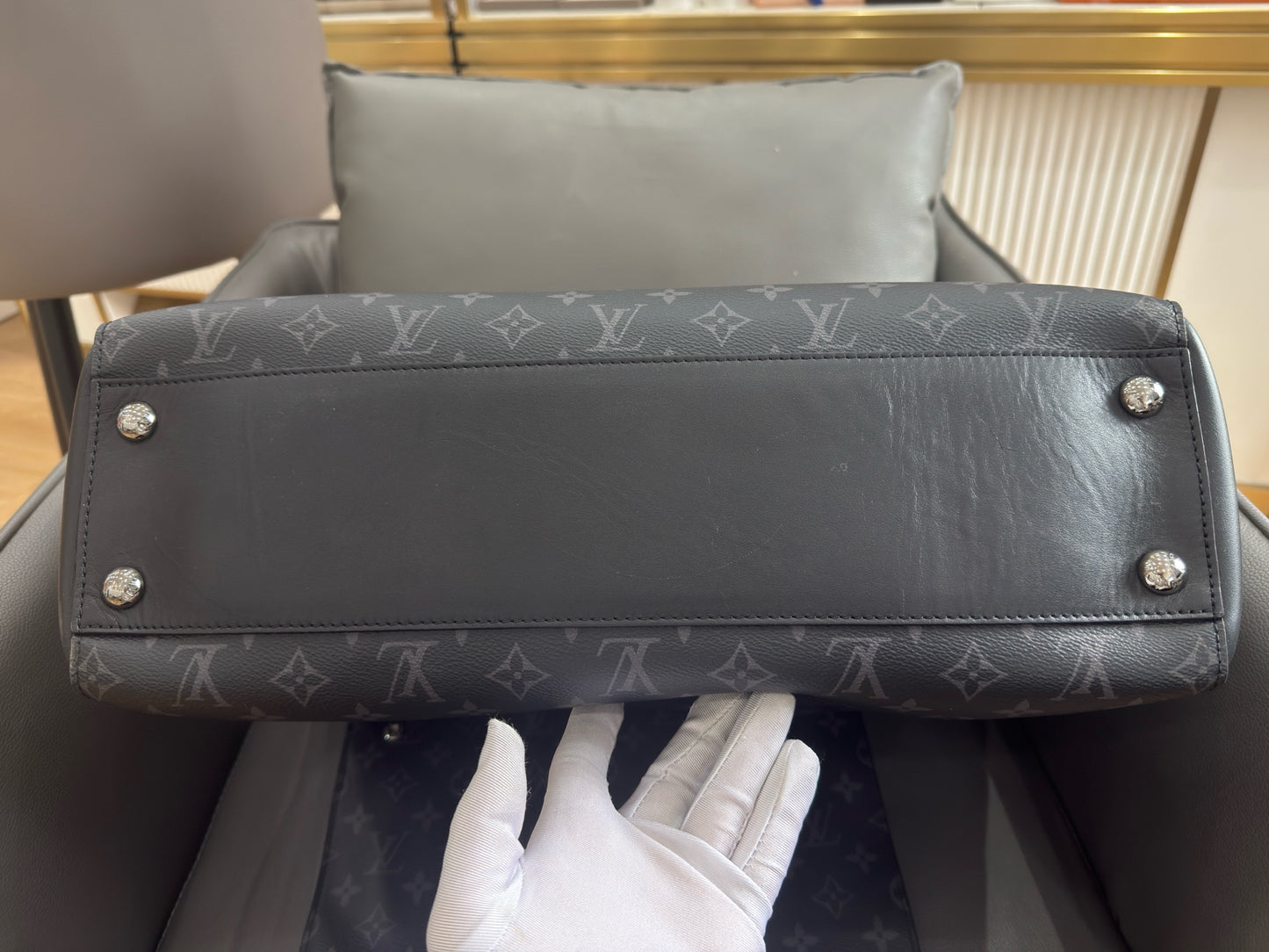 Louis Vuitton - Grand Sac - Leather - Black - (large)