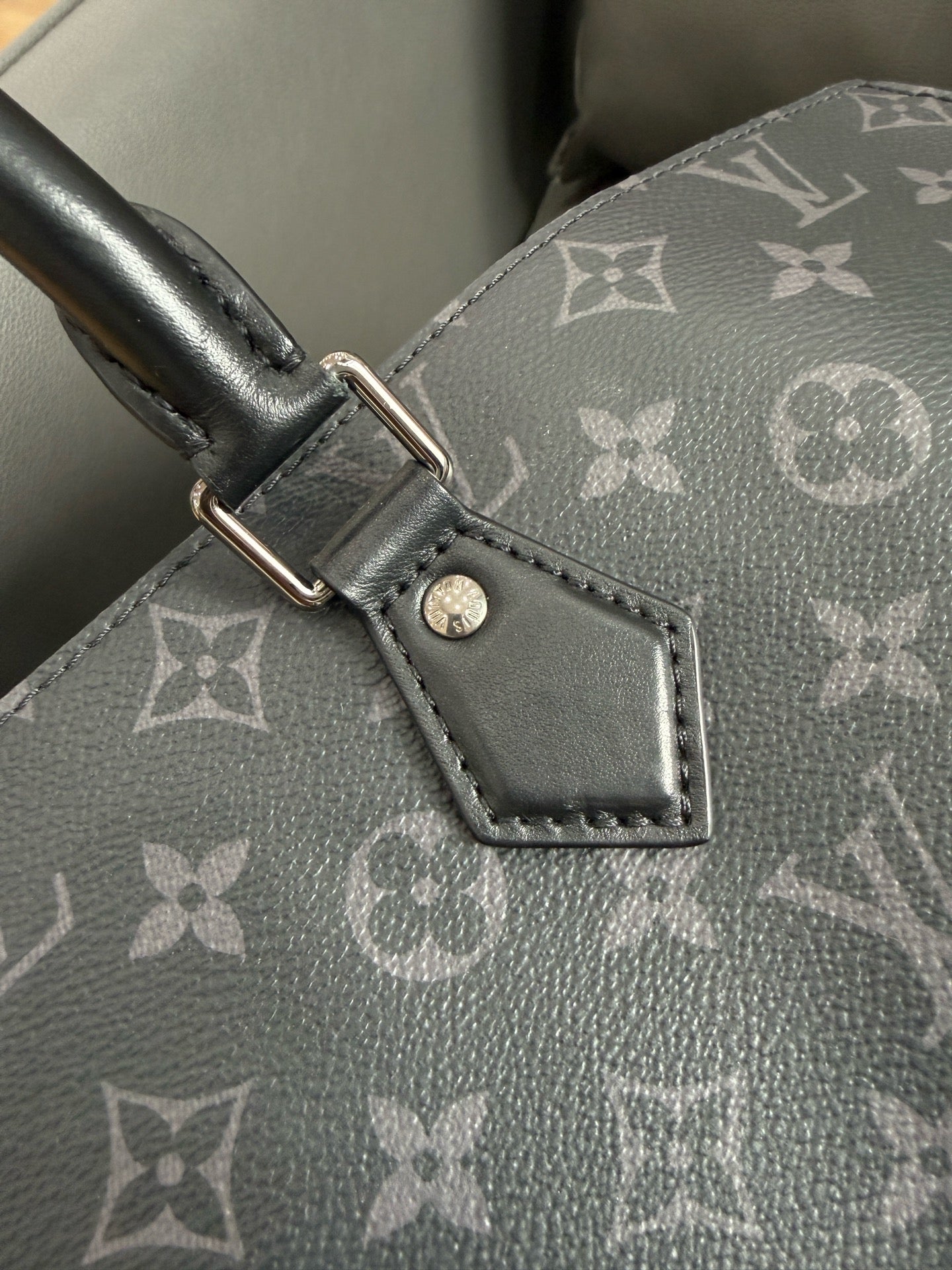 Louis Vuitton - Grand Sac - Leather - Black - (large)