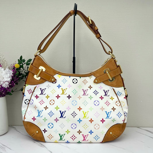 Louis Vuitton - Greta - Leather - Multicolour - (medium)