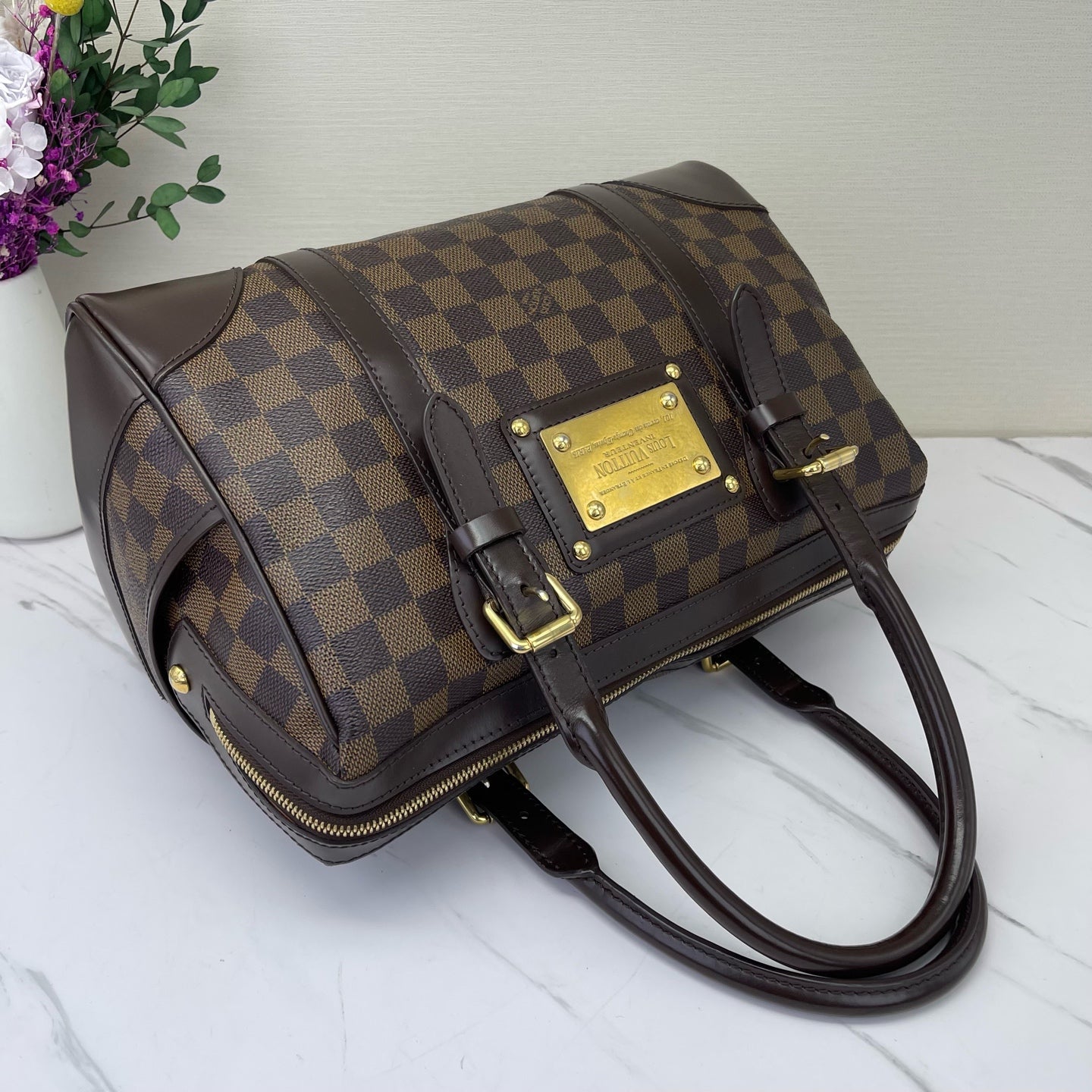 Louis Vuitton - Hampstead - Synthetic - Brown - (Medium)