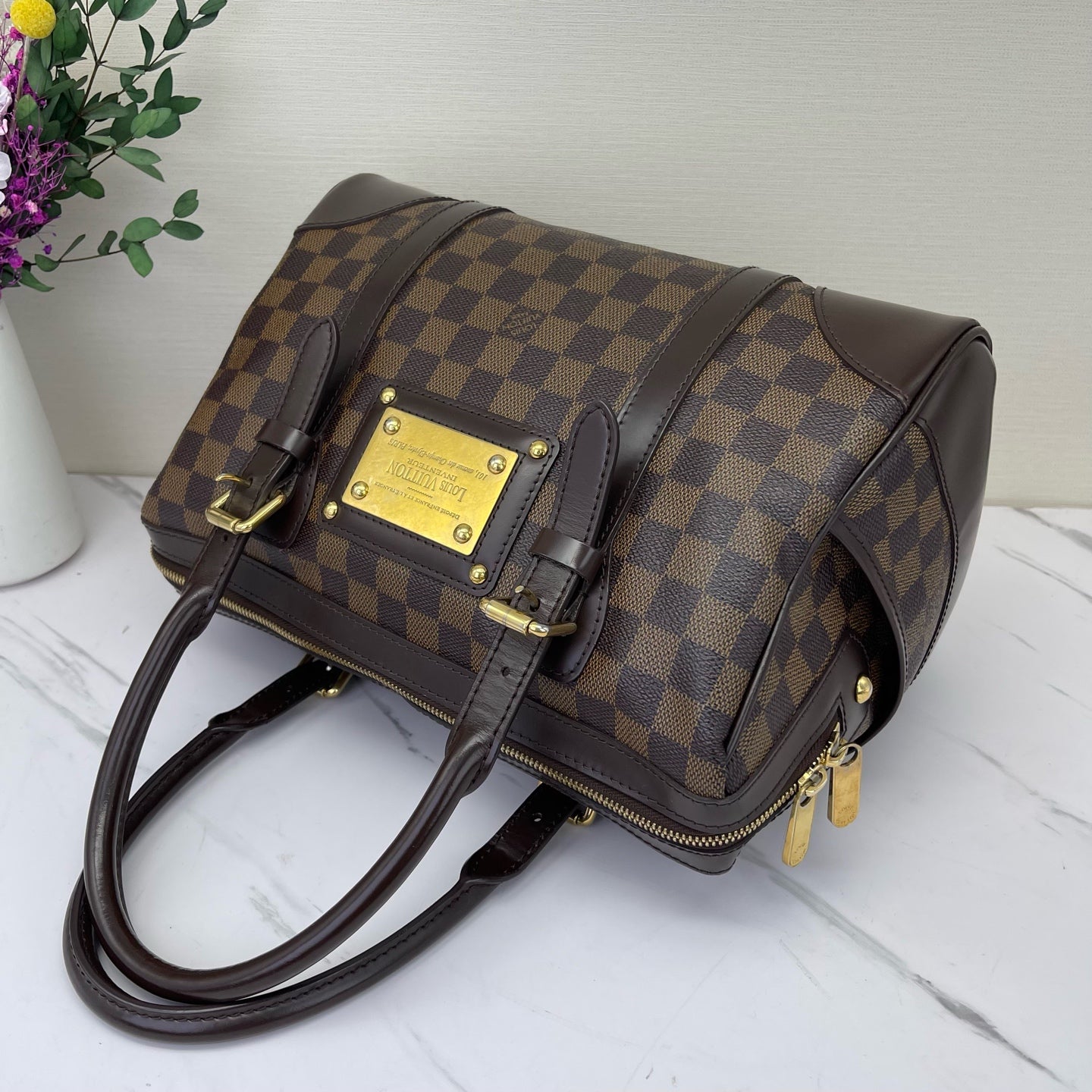 Louis Vuitton - Hampstead - Synthetic - Brown - (medium)