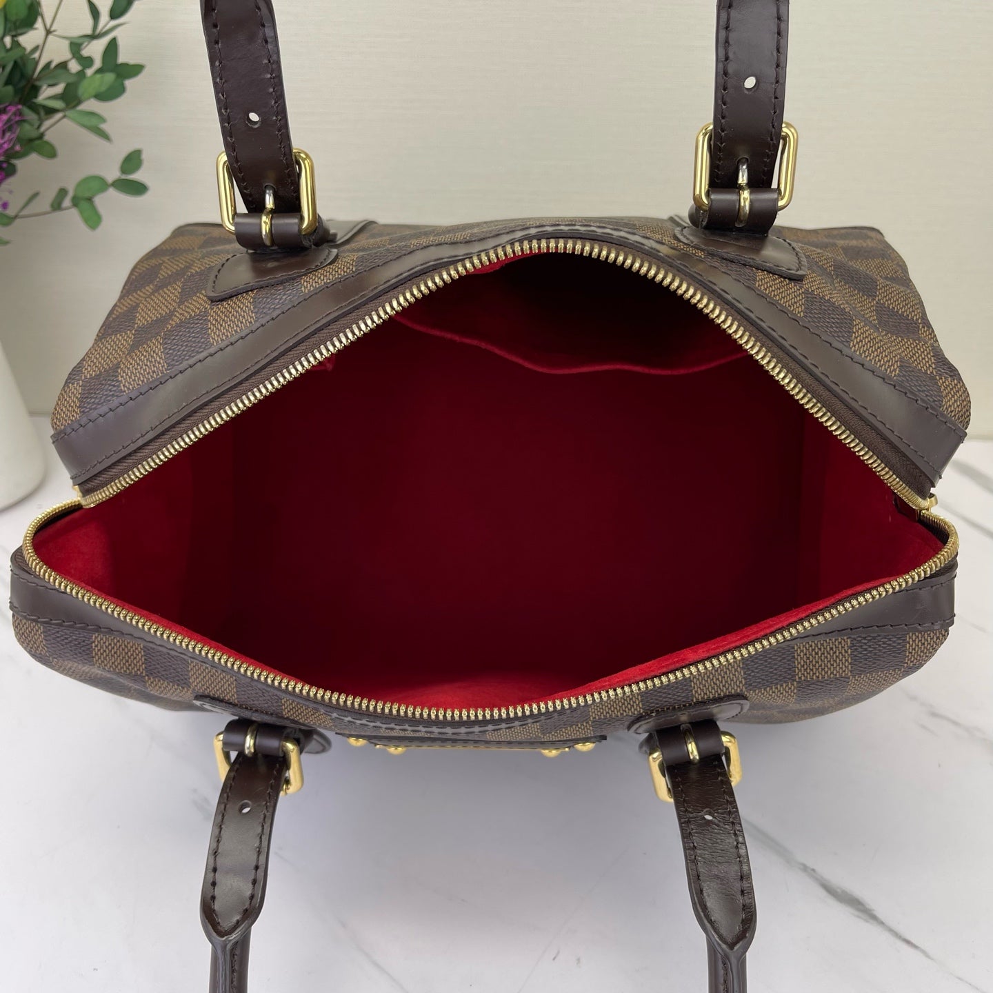 Louis Vuitton - Hampstead - Synthetic - Brown - (Medium)