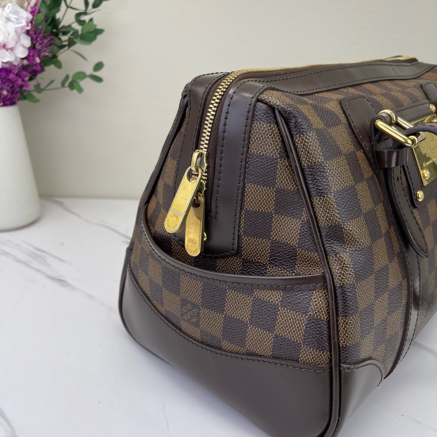 Louis Vuitton - Hampstead - Synthetic - Brown - (medium)