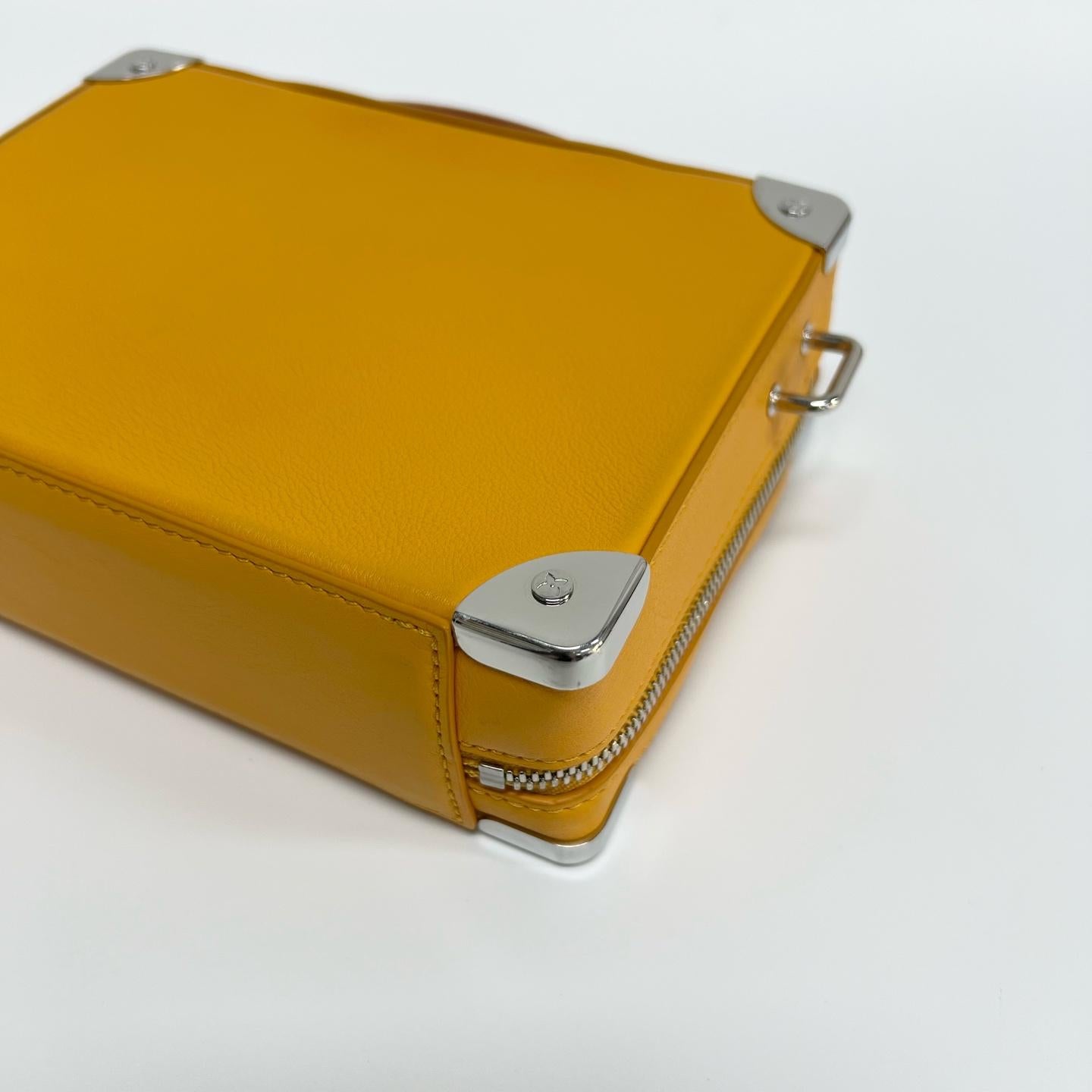 Louis Vuitton - Handle Soft Trunk - Leather - Yellow - (mini)