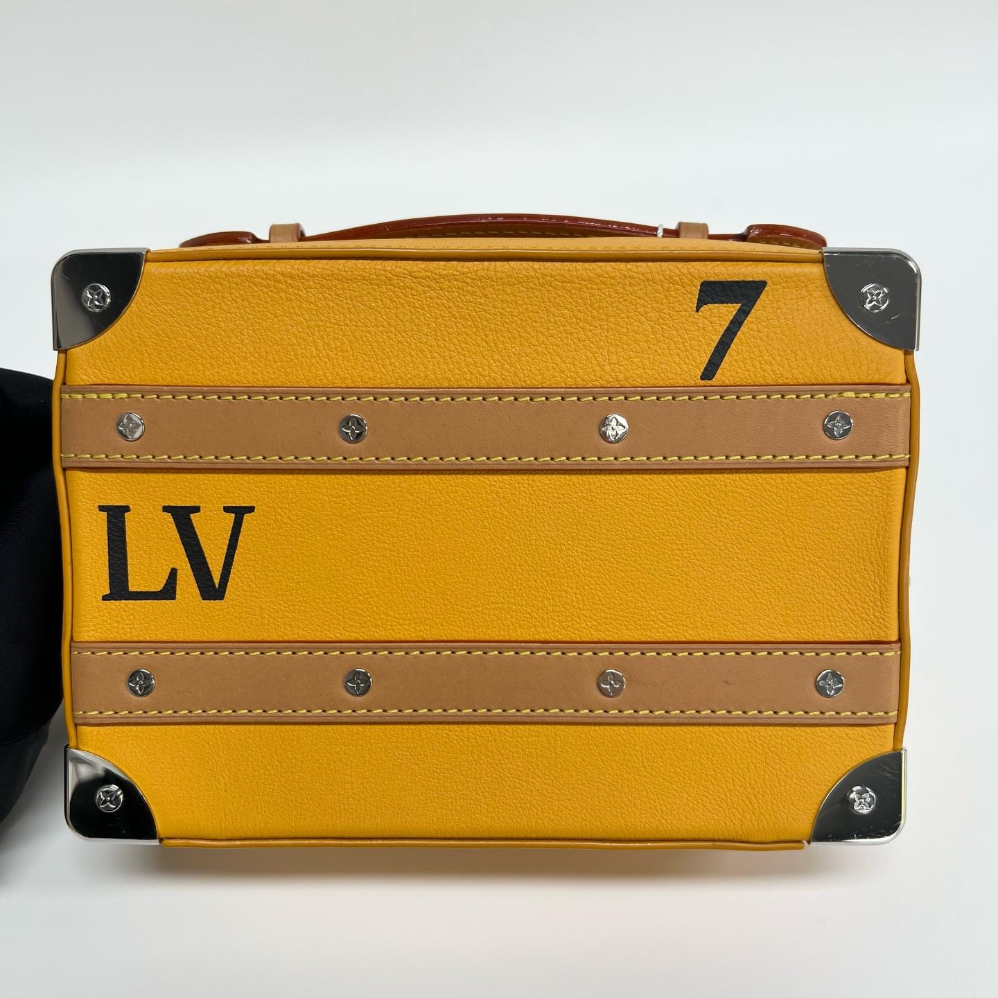 Louis Vuitton - Handle Soft Trunk - Leather - Yellow - (mini)