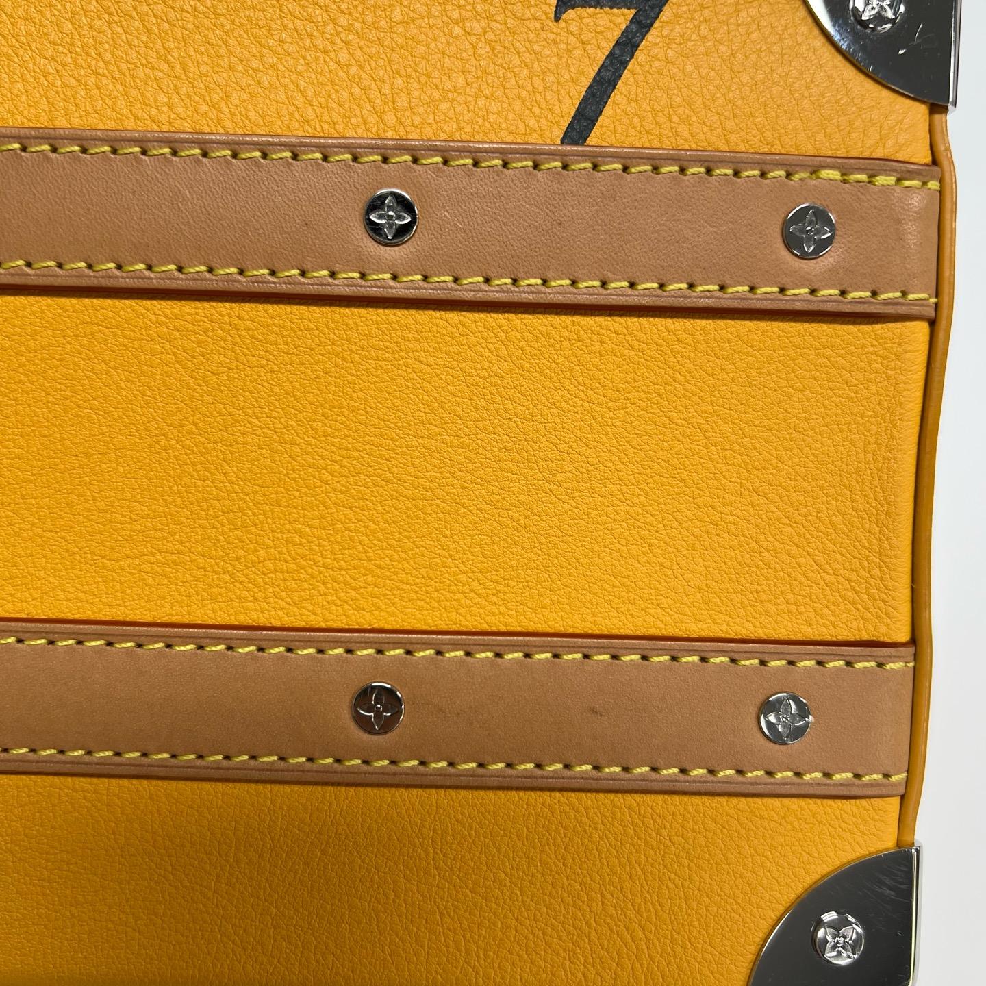Louis Vuitton - Handle Soft Trunk - Leather - Yellow - (mini)