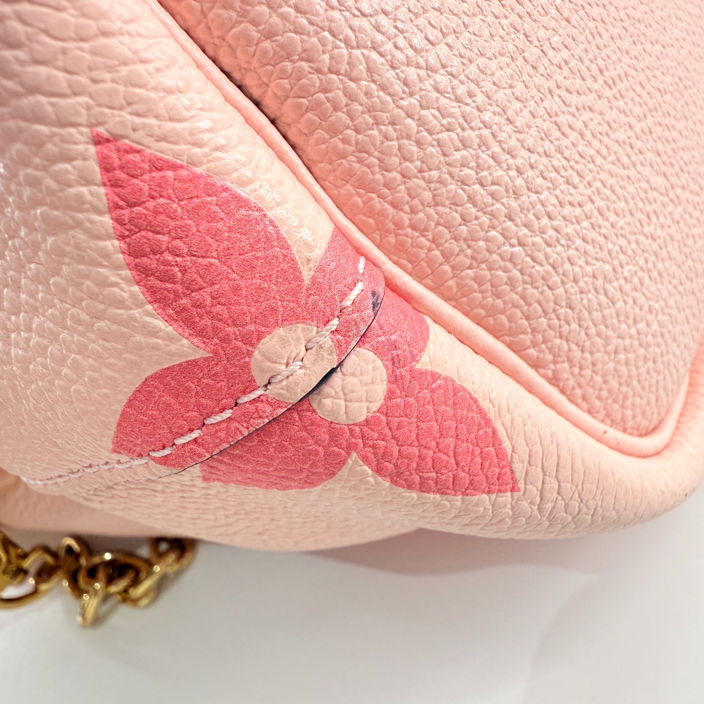 Louis Vuitton - Hobo Marshmallow - Full-grain calfskin leather - Pink - (mini)
