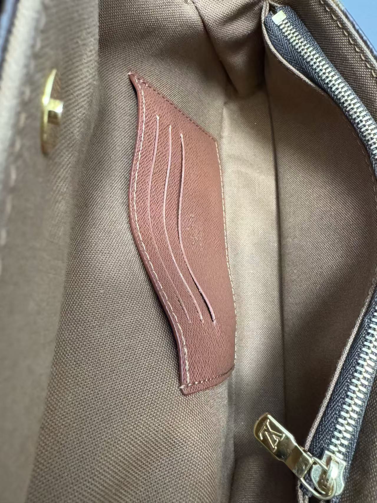 Louis Vuitton - IVY - Monogram coated canvas with Vachetta leather trim - Brown - (Small)