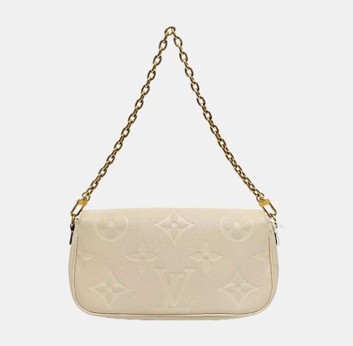 Louis Vuitton - IVY - Monogram Empreinte leather - Beige - (mini)