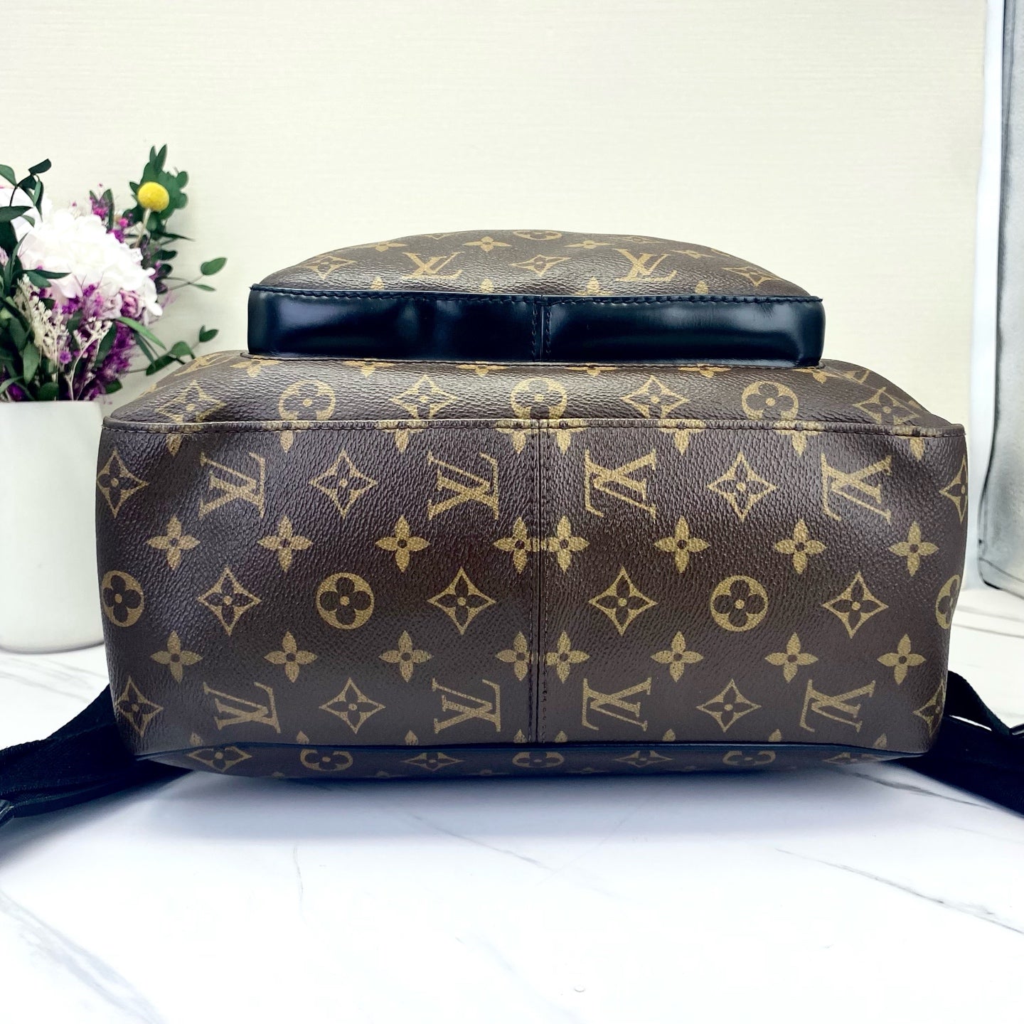 Louis Vuitton - Josh - Synthetic - Brown - (large)