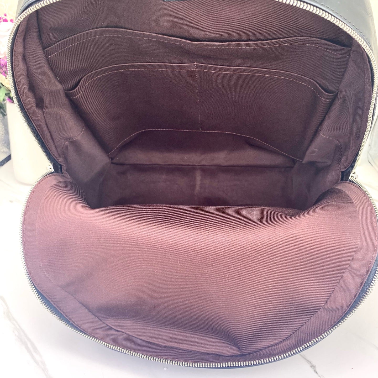 Louis Vuitton - Josh - Synthetic - Brown - (large)