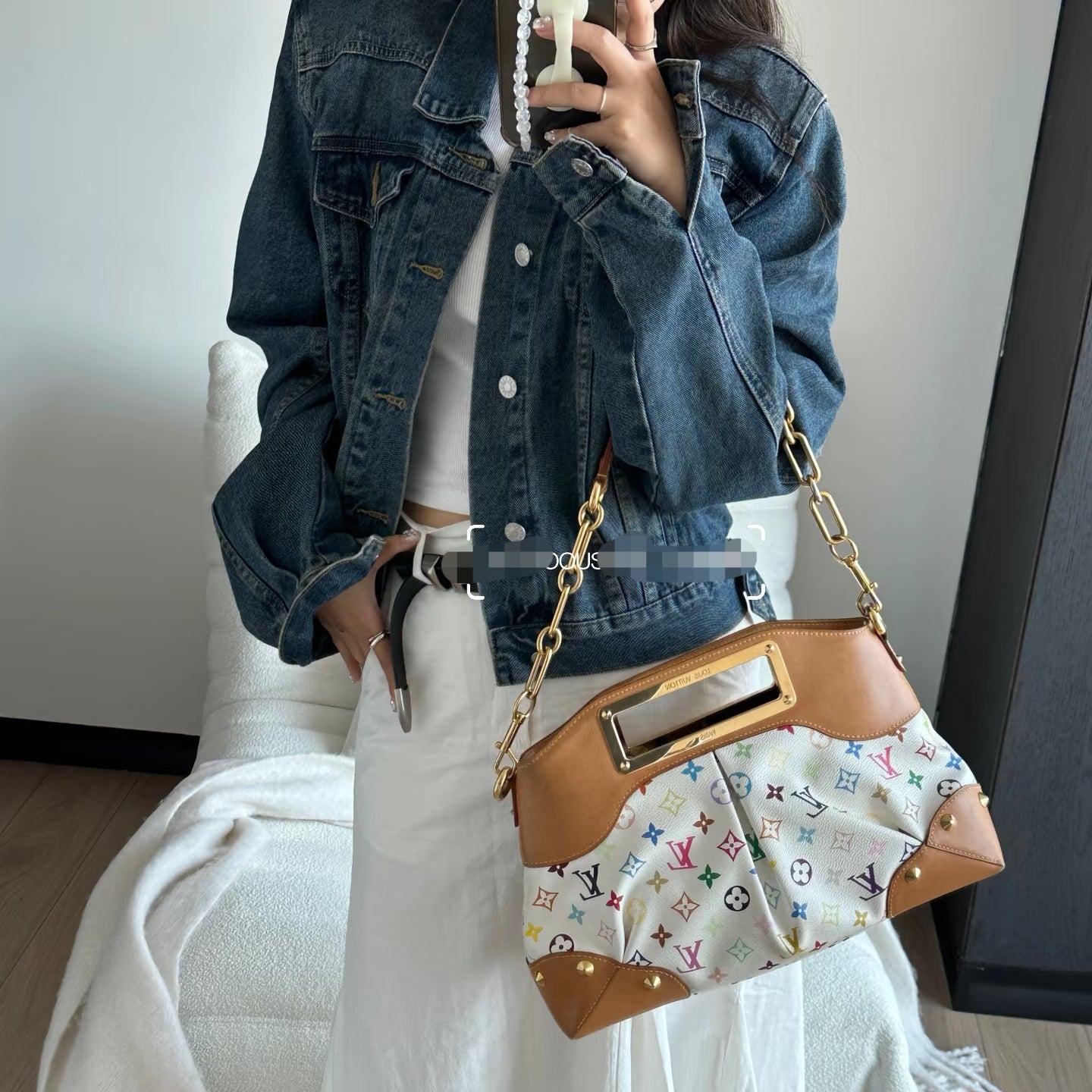 Louis Vuitton - Judy - Cloth - Multicolour - (medium)
