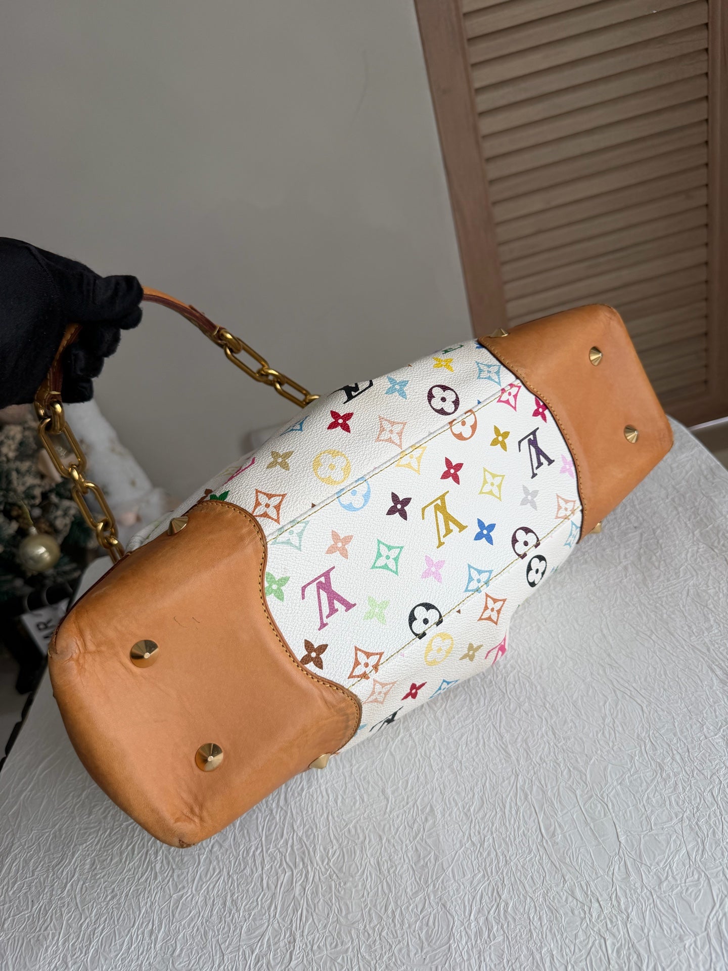 Louis Vuitton - Judy - Leather - White - (Medium)