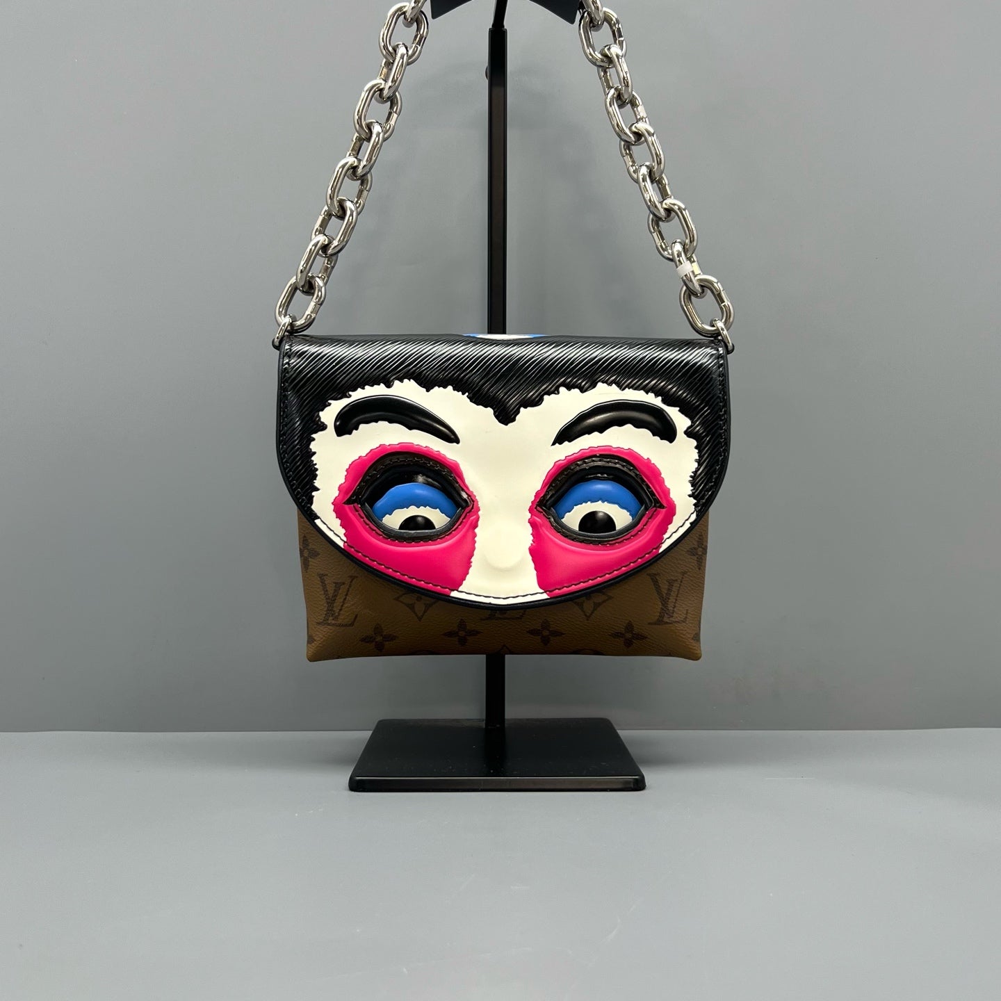 Louis Vuitton - Kansai Yamamoto Kabuki Mask Chain Bag - Leather - Multicolour - (mini)